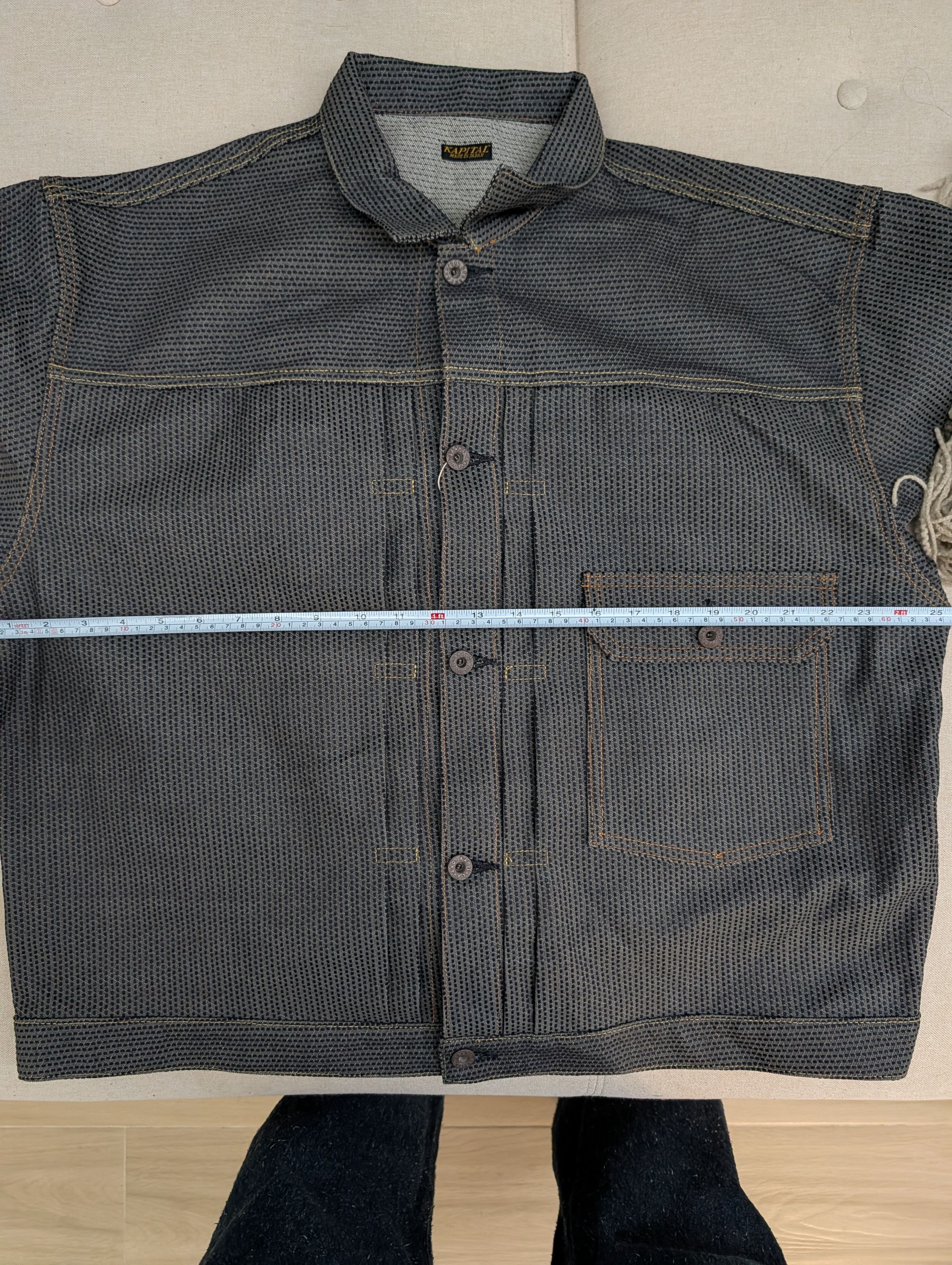 Kapital Kapital Century Indigo No.7 S Jacket Size US XXL / EU 58 / 5 - 2 Thumbnail