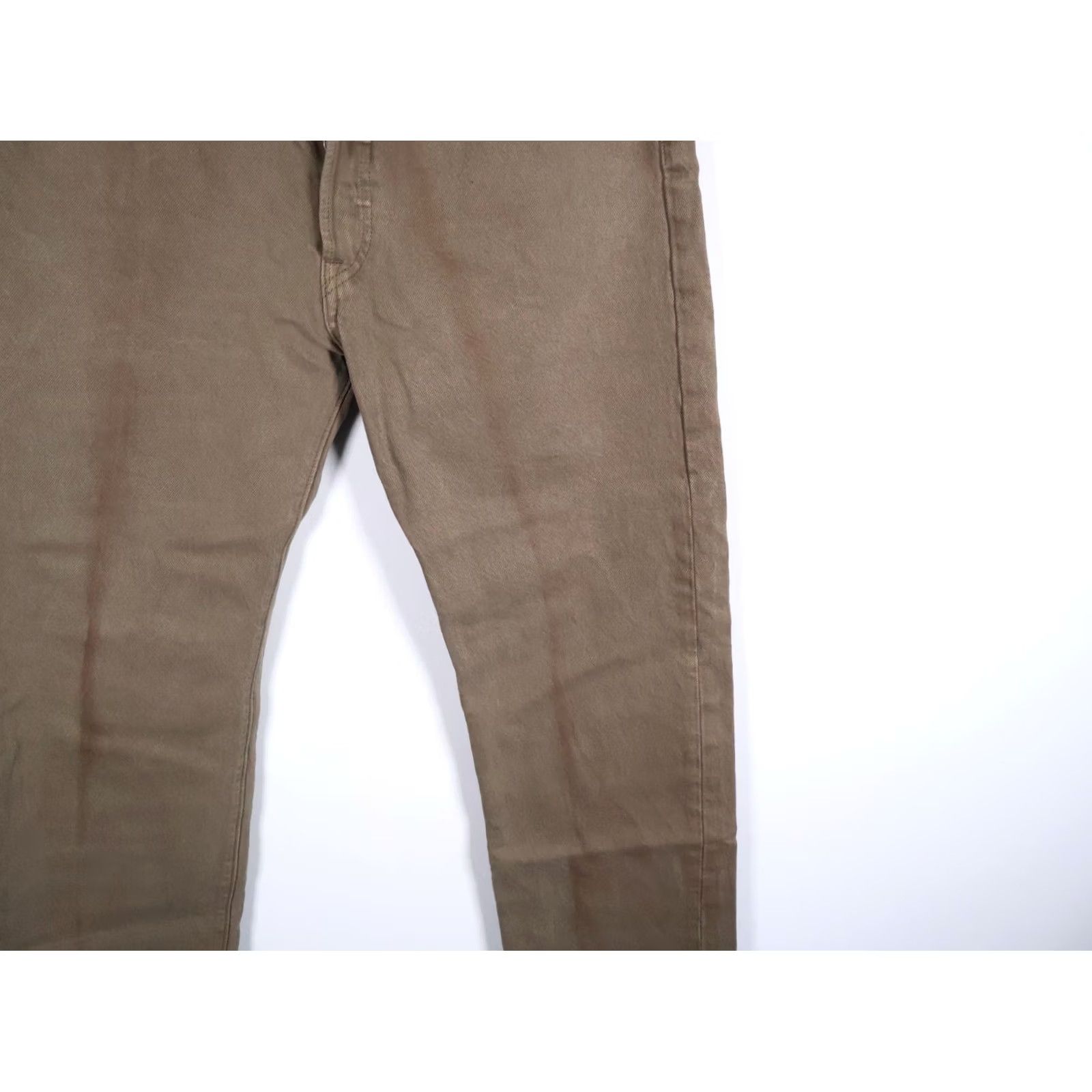 Levi's Levi'S Jeans Mens 34 Men Olive Button Fly Straight Leg Size US 34 / EU 50 - 6 Thumbnail
