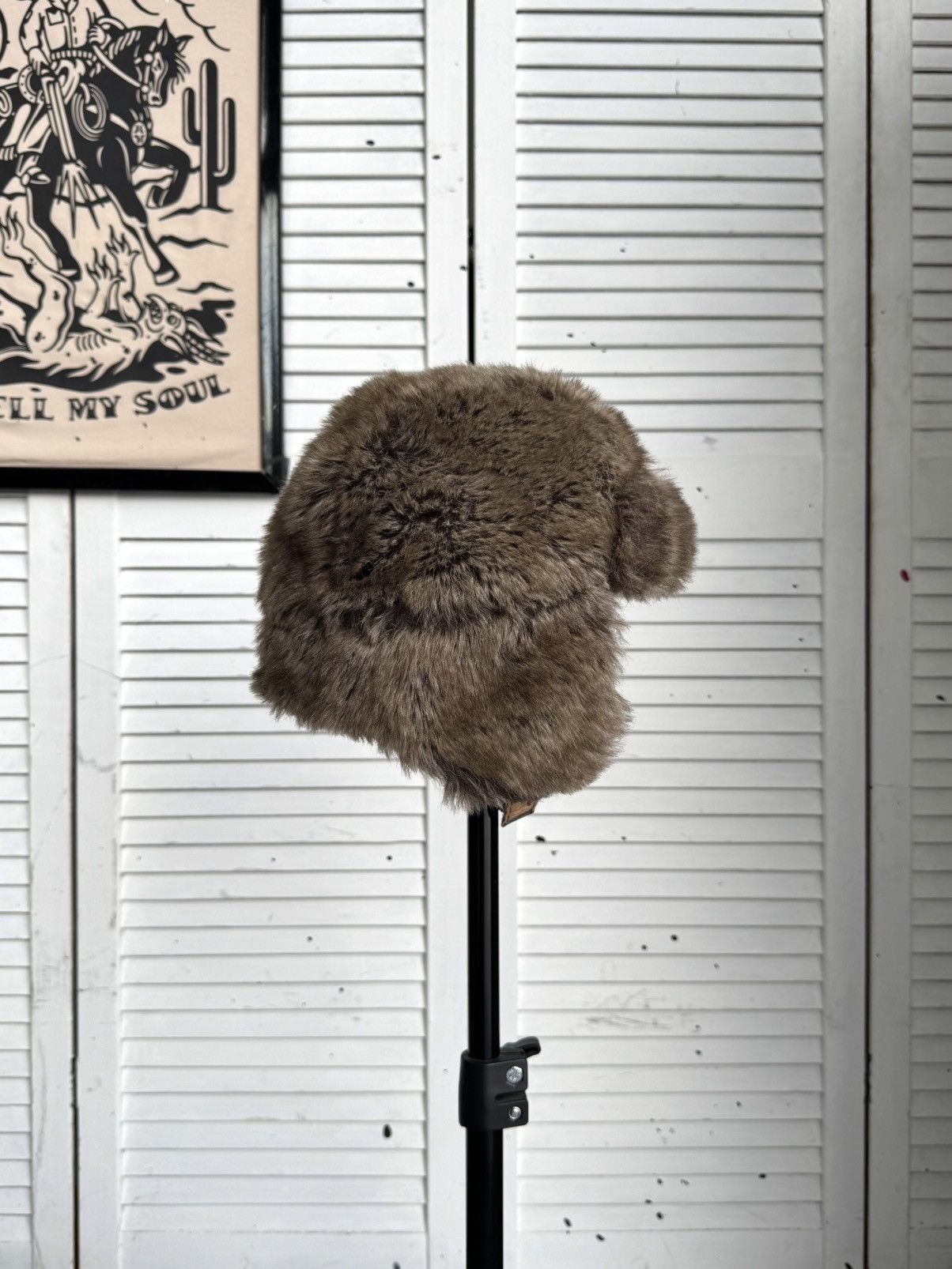 Vintage Next Faux Fur Trapper Ushanka Hat Brown Winter Size ONE SIZE - 4 Thumbnail