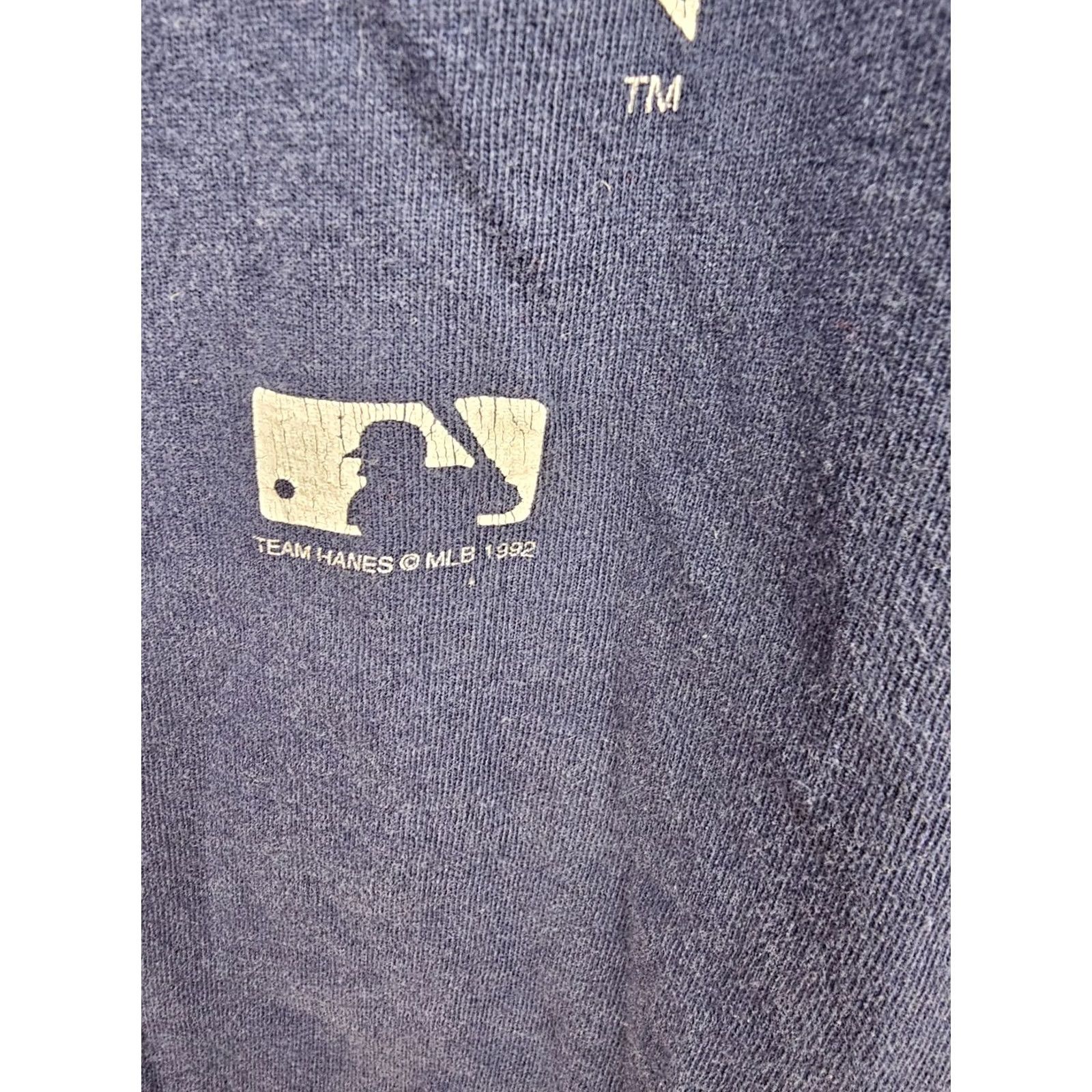 MLB VINTAGE BOSTON RED SOX NAVY T-SHIRT MLB SINGLE STITCH XL Mens Baseball Shirt Size US XL / EU 56 / 4 - 5 Thumbnail