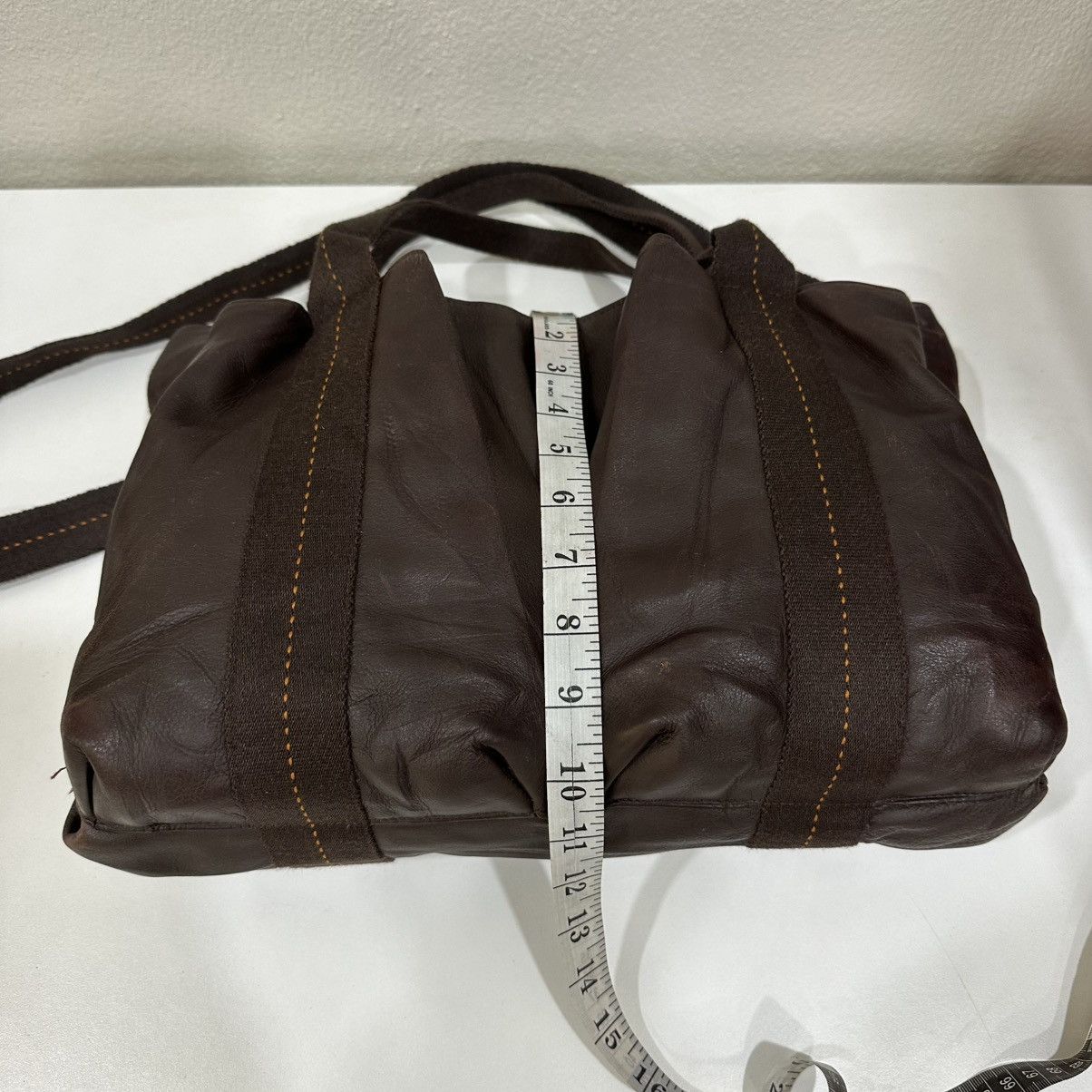 Hermes ‼️LASTDROP‼️ HERMES CARAVAN HORIZONTAL PM TWO WAY LEATHER BAG Size ONE SIZE - 7 Thumbnail