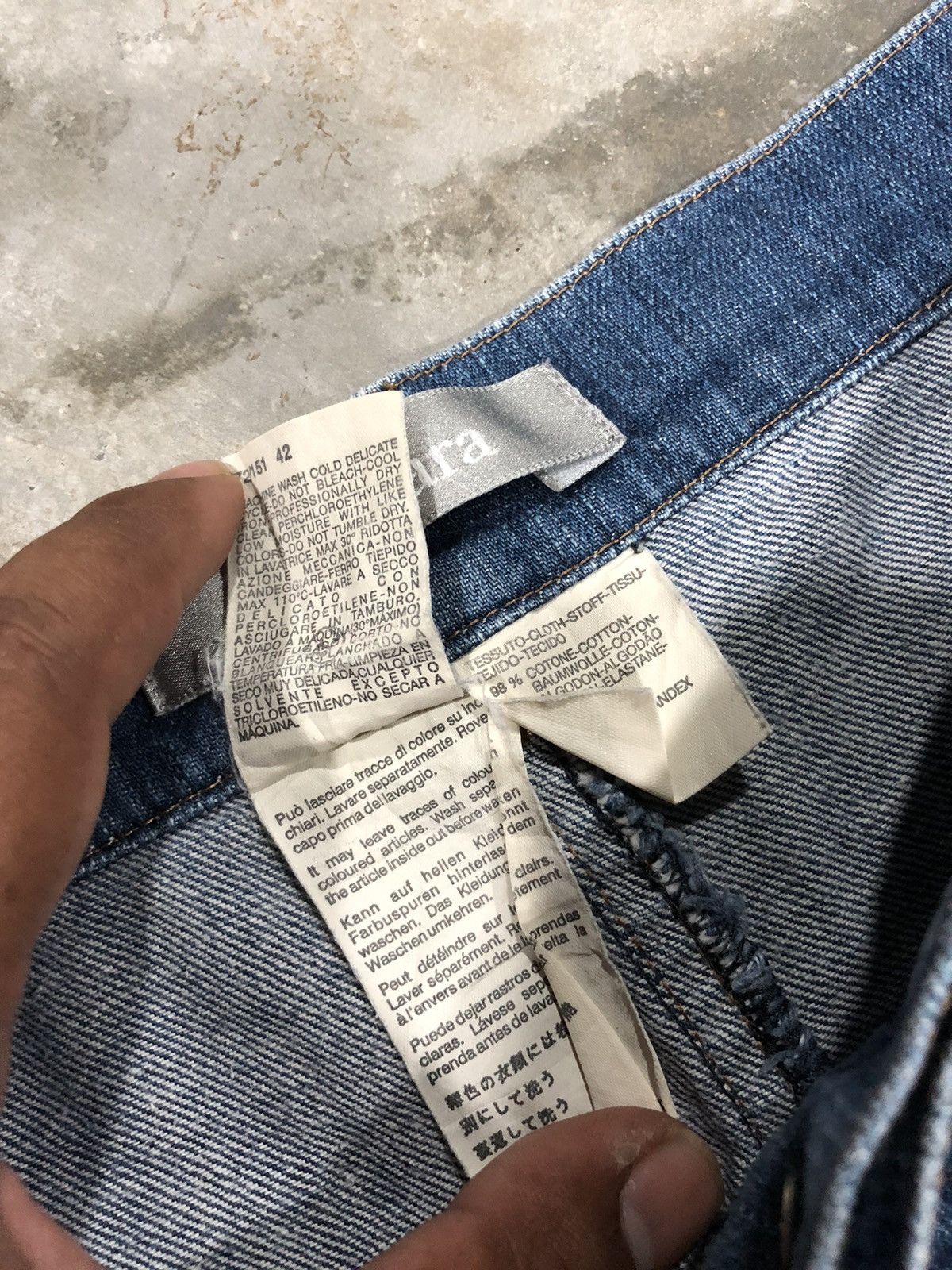 If Six Was Nine × Max Mara Max mara BushPants Design Jeans Size 30" / US 8 / IT 44 - 8 Thumbnail