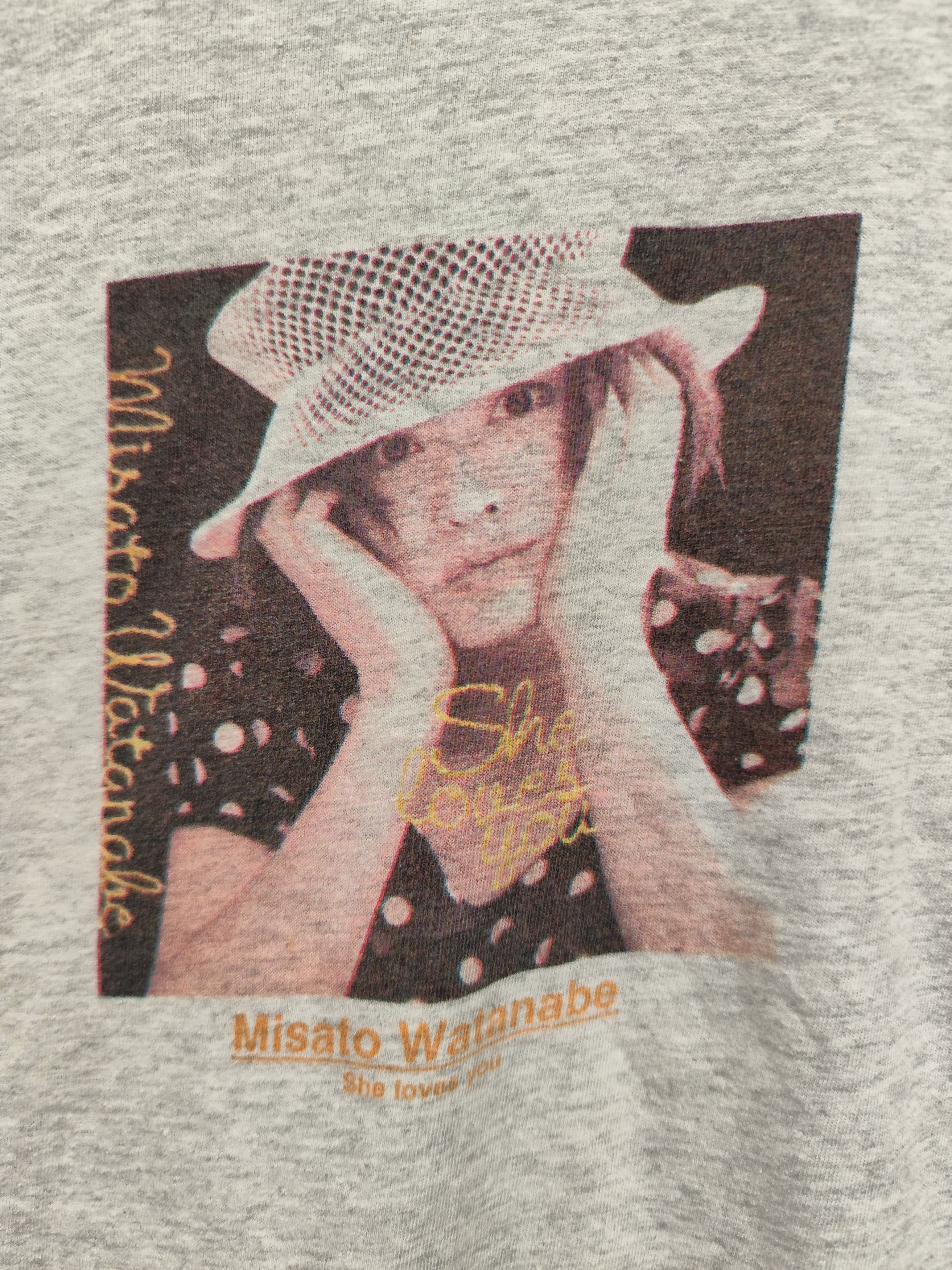 Band Tees vintage 90s t shirt misato watanabe she love you Size US L / EU 52-54 / 3 - 2 Thumbnail