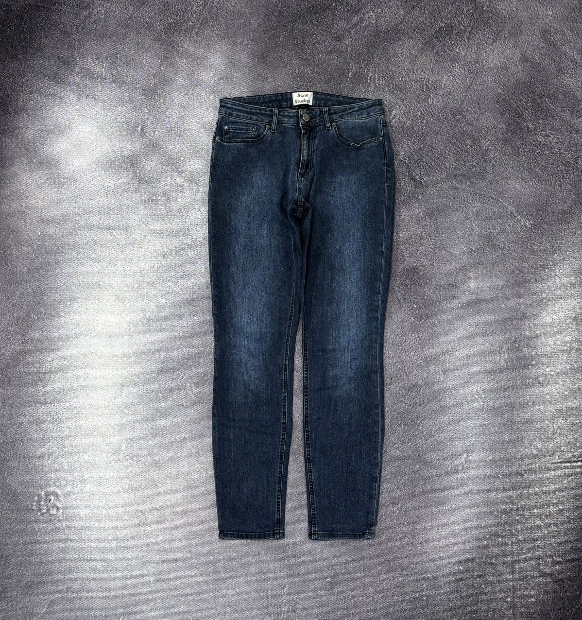 Acne Studios Acne Studios Women’s Skin 5 Deep Navy Blue Denim Jeans Size 28" / US 6 / IT 42 - 1 Thumbnail