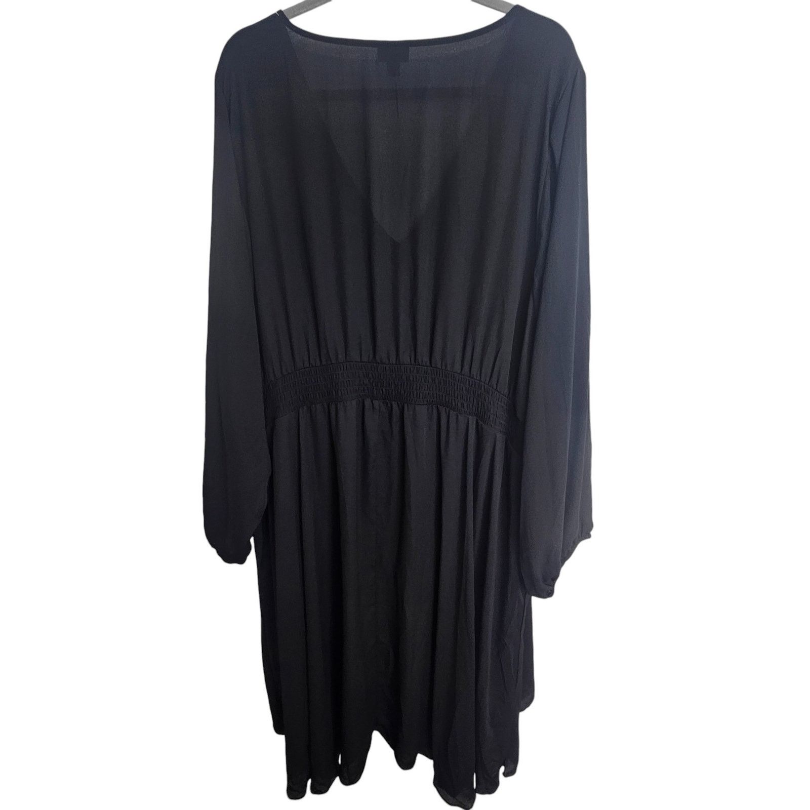 Torrid Torrid Womens Hilo Tunic Plus Size 6X Whimsygoth Smocked Size 4XL / US 24-26 - 10 Thumbnail