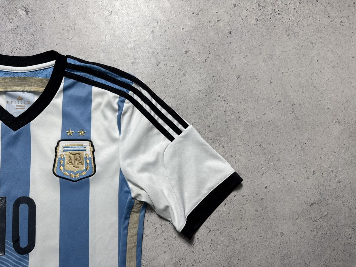Adidas Adidas Argentina Team Lionel Messi #10 2013/14 Soccer Jersey Size US S / EU 44-46 / 1 - 4 Thumbnail