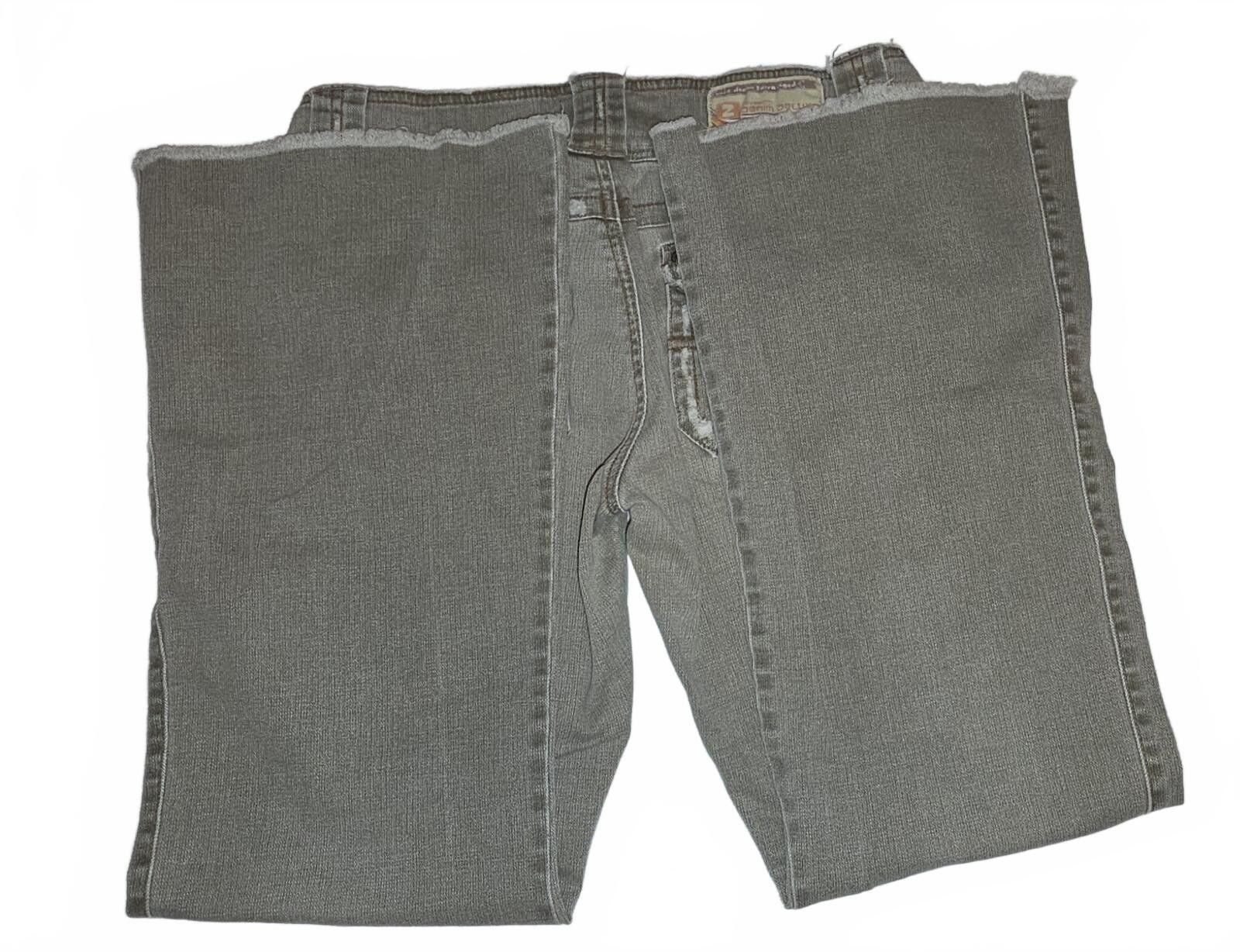 Seven 7 Seven7 Women's Distressed Gray Denim Jeans Size 28" / US 6 / IT 42 - 3 Thumbnail