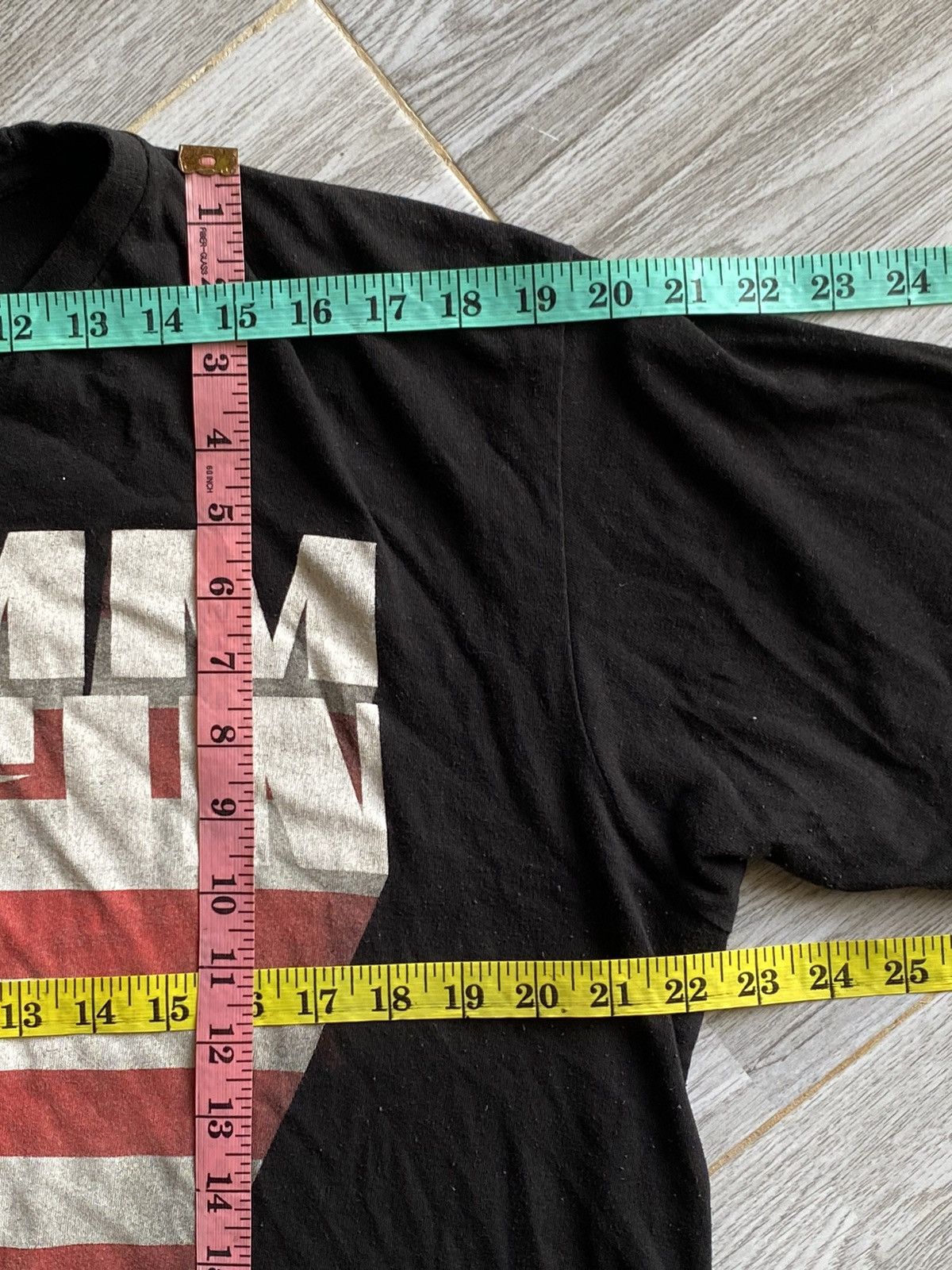 Band Tees Rammstein Shirt Mens Large Black Band Metal Size US L / EU 52-54 / 3 - 14 Thumbnail