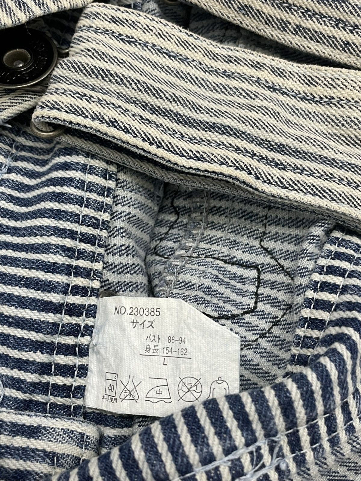 Hysteric Glamour Vintage 90s Japan Designer Blue Moon Californication Overall Size US 32 / EU 48 - 19 Thumbnail