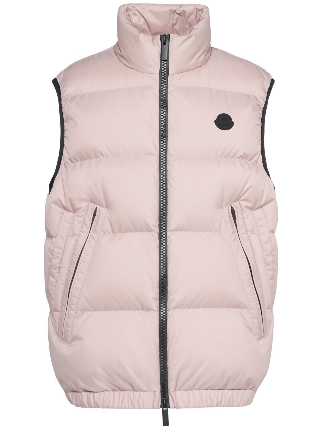 MONCLER Fedare Men's Pink Down Vest New 1
