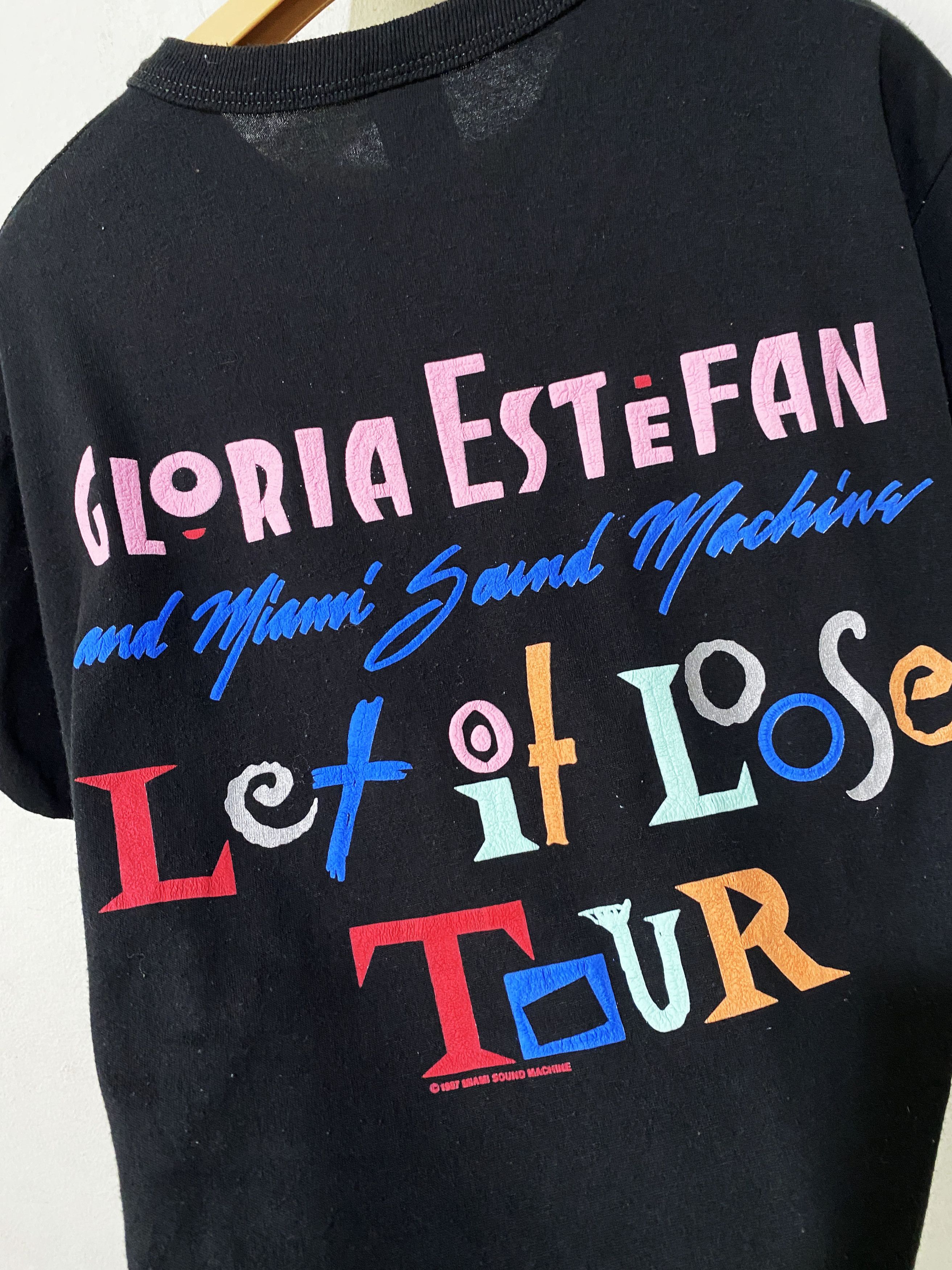 Band Tees × Vintage Vintage 1987 Gloria Estefan Shirt Size US M / EU 48-50 / 2 - 5 Thumbnail