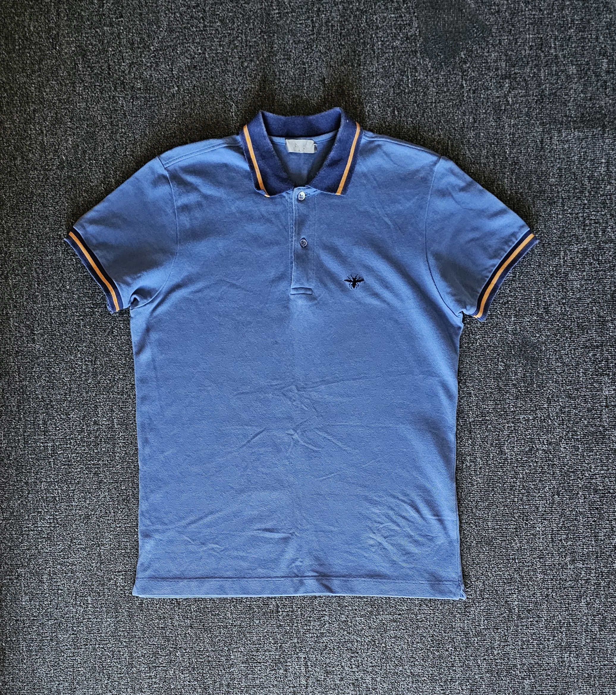 Dior Dior Men's Blue Polo Shirt Size M Size US M / EU 48-50 / 2 - 1 Thumbnail