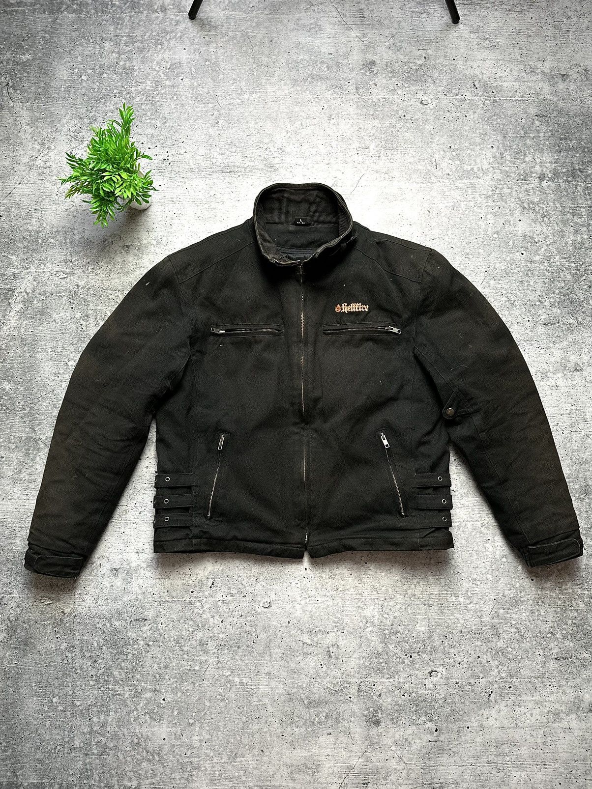Harley Davidson × Vintage Vintage Harley Davidson USA Motorcycle Moto Jacket Size US L / EU 52-54 / 3 - 2 Thumbnail
