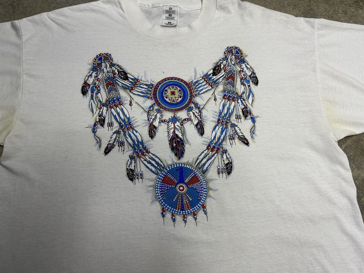 Vintage Vintage Native American Tee Size US XL / EU 56 / 4 - 1 Thumbnail