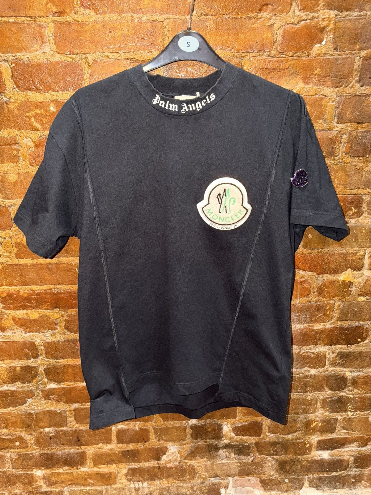 MONCLER GENIUS X PALM ANGELS ROUND NECK T-SHIRT