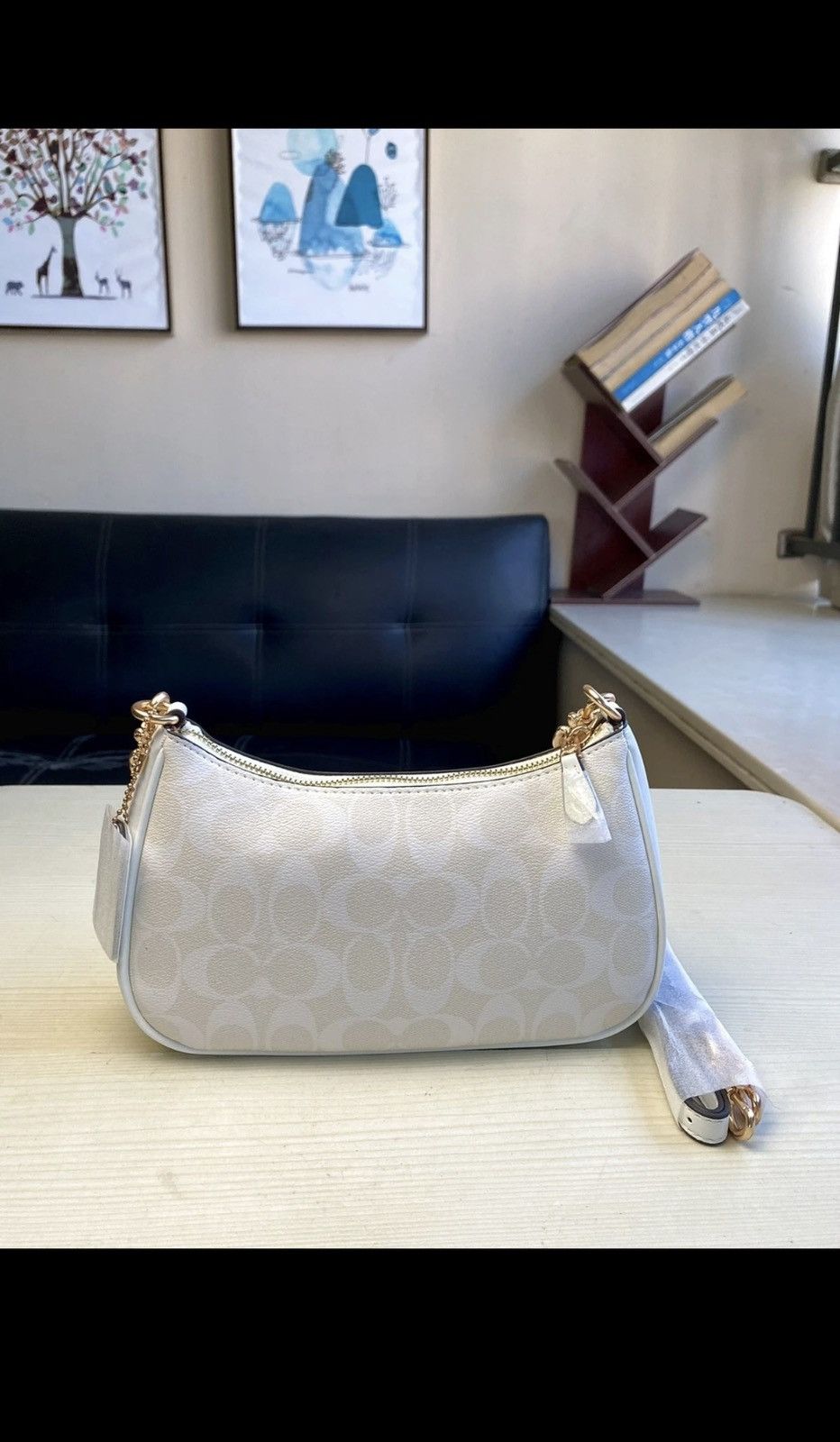 Coach Coach Teri 2-Way Shoulder Bag Leather Size ONE SIZE - 5 Thumbnail