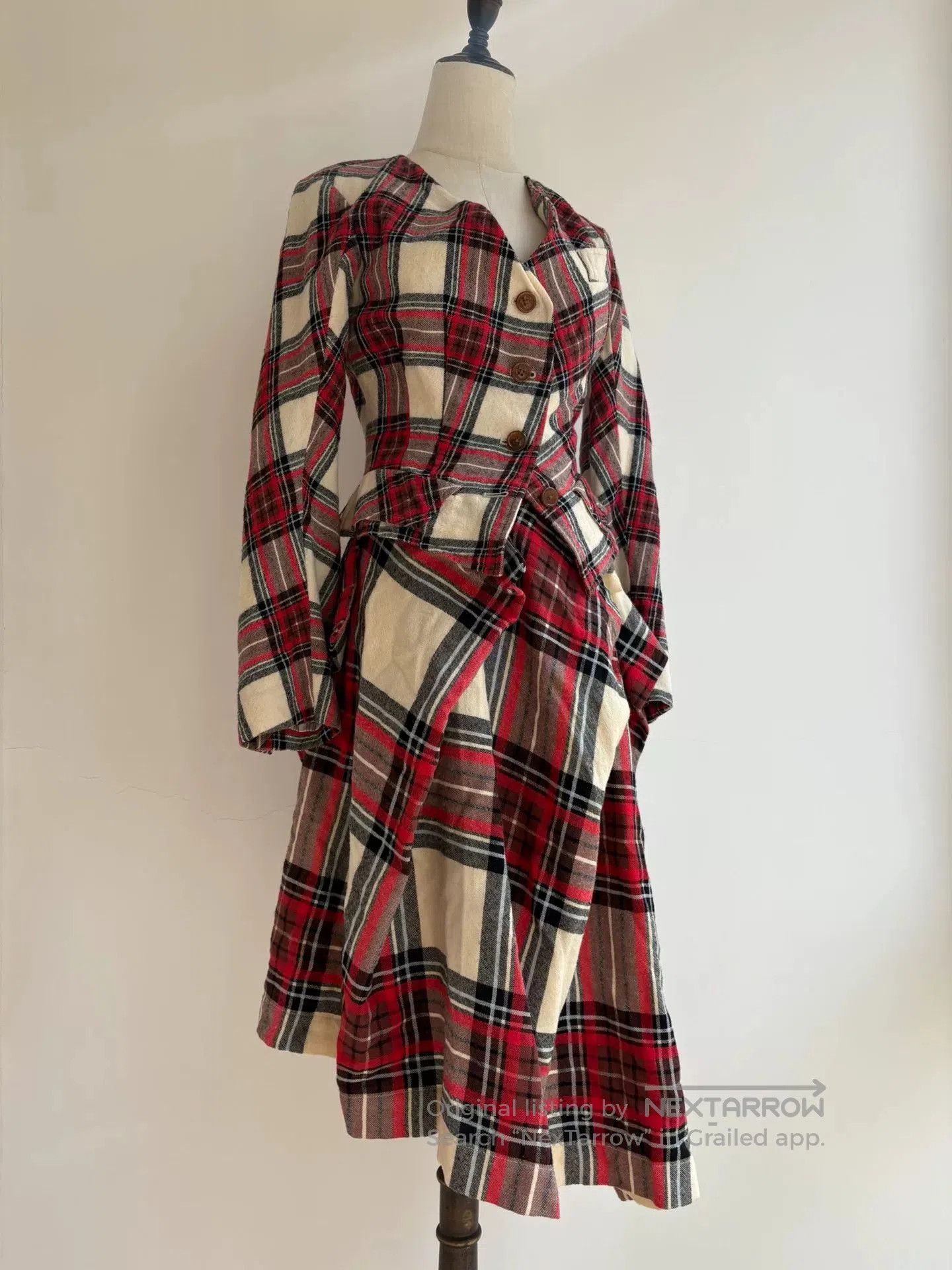 Vivienne Westwood vivienne westwood plaid suit with draped detail. Size M / US 6-8 / IT 42-44 - 5 Thumbnail