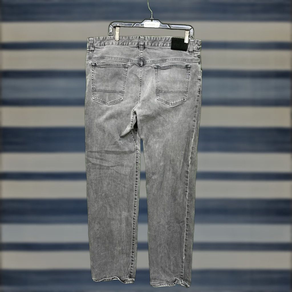 Prana PrAna Jeans Mens 36x32 Black Denim Stretch Outdoor Hiking Casual Breathe Grey Size US 36 / EU 52 - 1 Thumbnail