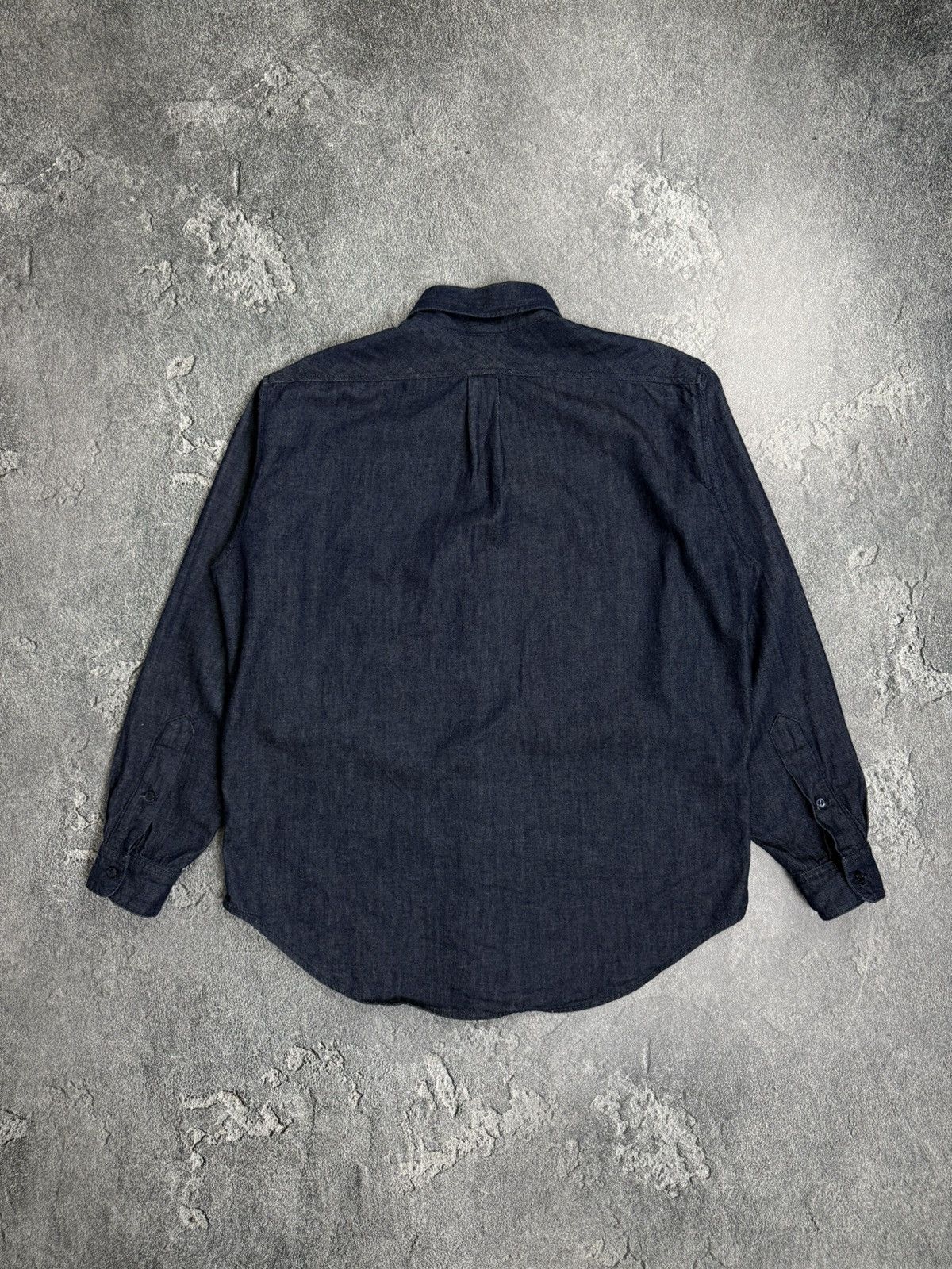 Acne Studios Acne Studios Long Sleeve Pocket Logo Oversize Shirt Size US M / EU 48-50 / 2 - 11 Thumbnail