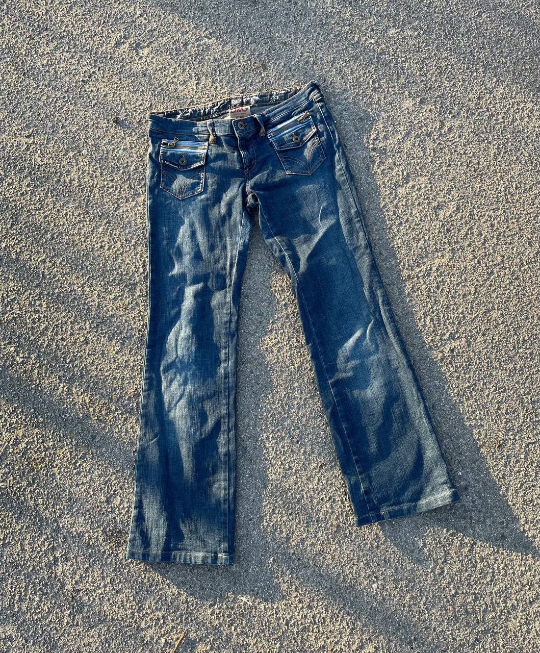 Dolce & Gabbana Vintage Dolce Gabbana ICON Italia Blue Jeans Women Size 29" - 1 Thumbnail