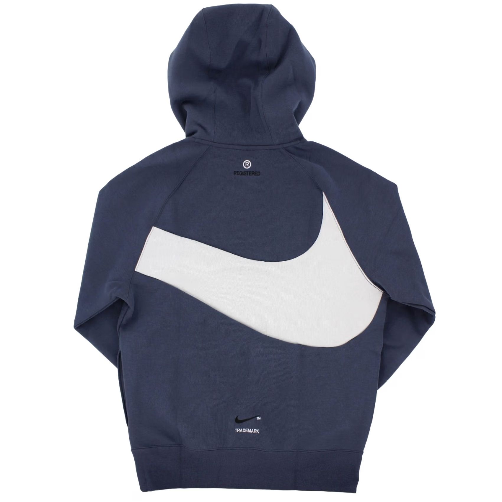 Nike Nike Hoodie Men Pullover Cotton Poly Blend Drawstring Closure Blue 68% Cotton 34% Polyester Logo Fleece All Seasons Pockets Regular Size S Size US S / EU 44-46 / 1 - 3 Thumbnail