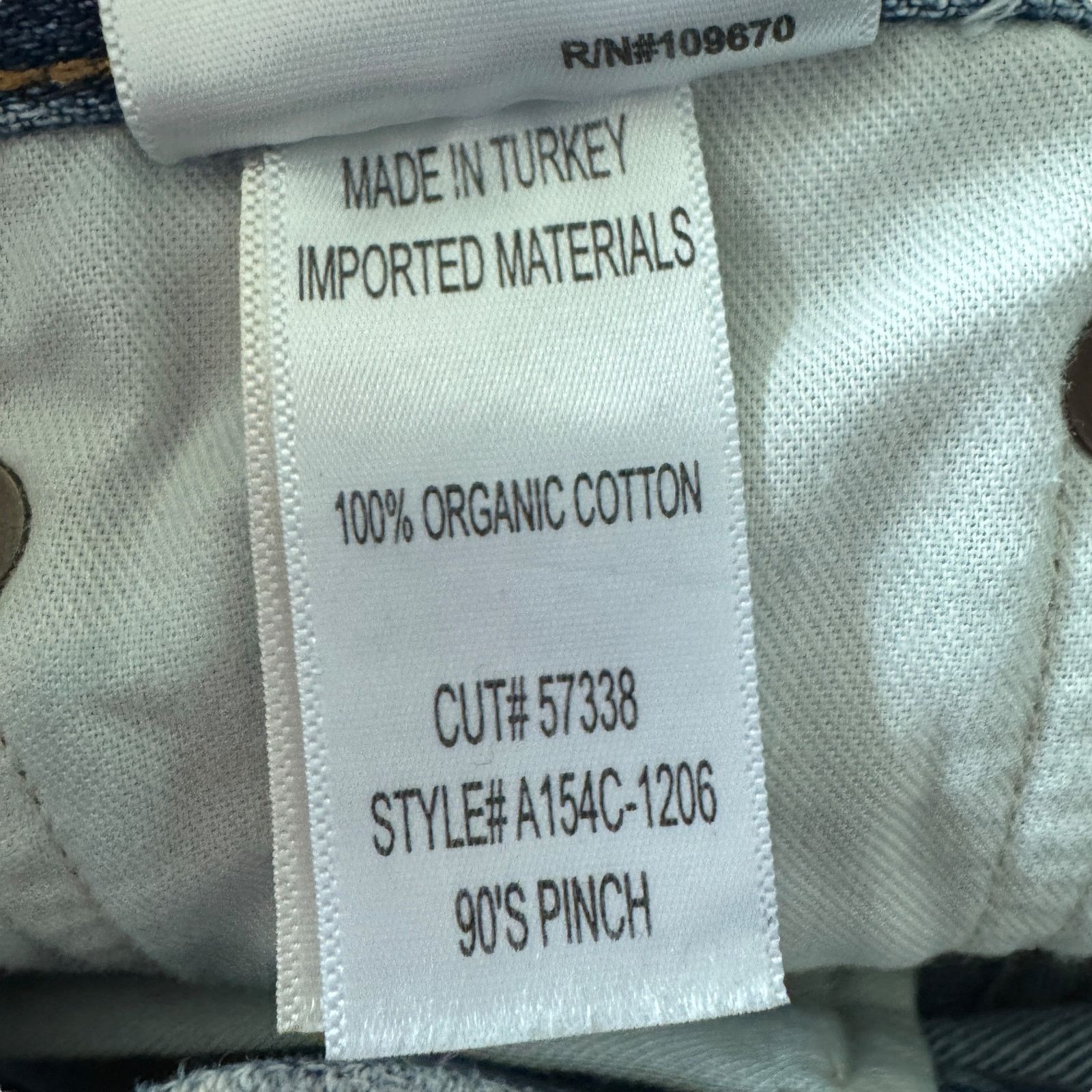 Agolde AGOLDE 90's Pinch Waist Straight Jean Backdrop Wash Size 26" / US 2 / IT 38 - 4 Thumbnail