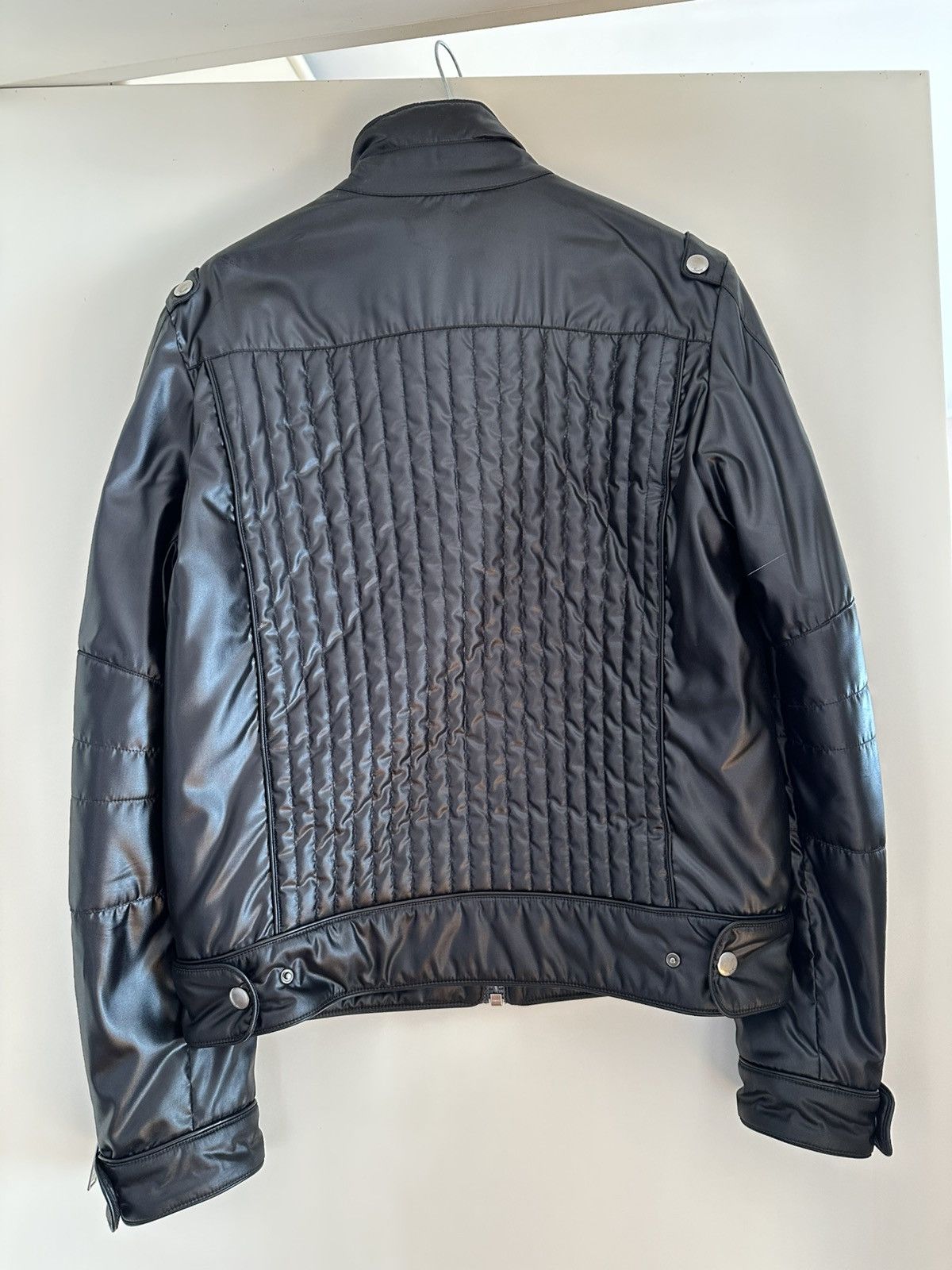 Gucci Gucci Tom Ford era Black Biker-Style Puffer Jacket - Archive Size US M / EU 48-50 / 2 - 2 Thumbnail