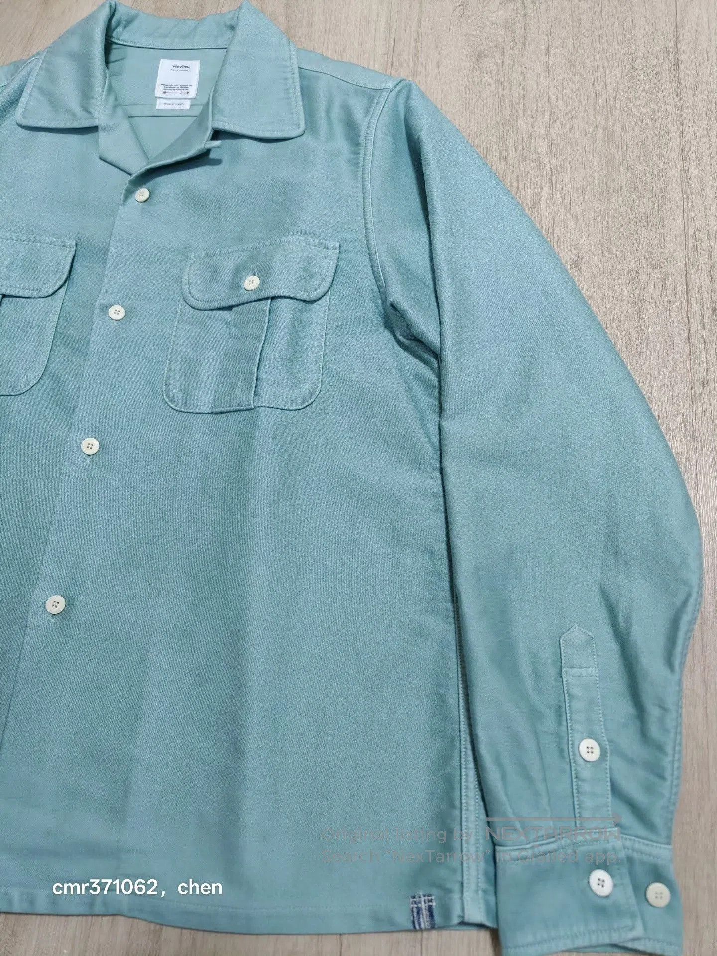 Visvim VISVIM KEESEY G.S. Moleskin Shirt. Size US M / EU 48-50 / 2 - 4 Thumbnail