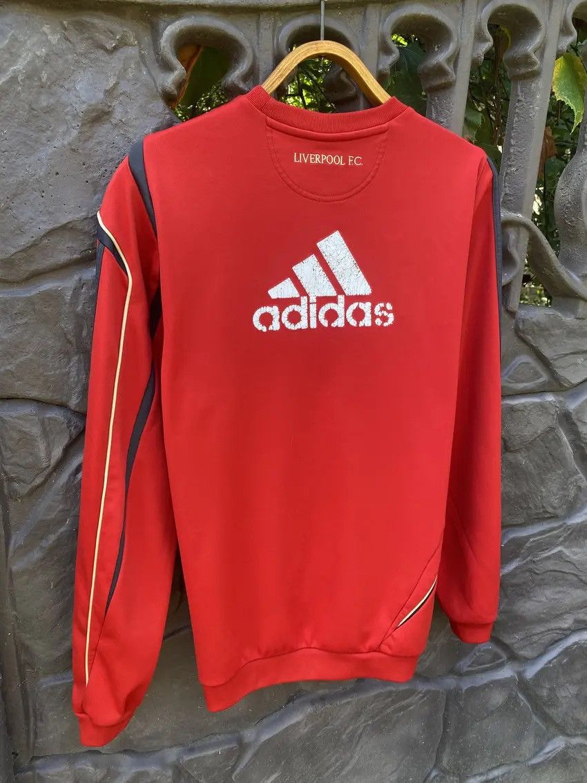 Adidas × Vintage Vintage Adidas Liverpool 2009/2010 Jumper Sweatshirt Size US M / EU 48-50 / 2 - 9 Thumbnail