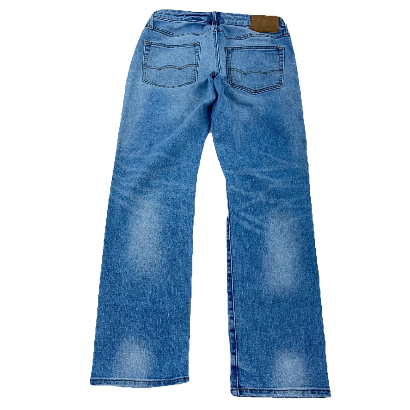 American Eagle Outfitters American Eagle Outfitters Jeans Men 30x30 Slim Straight Leg Blue Denim 5-Pocket Belt Loops Distressed? No. Classic Skater Preppy - 90s Modern N/A Size US 30 / EU 46 - 2 Thumbnail