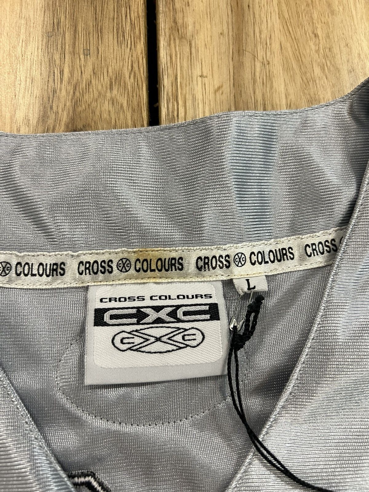 Cross Colours × Vintage Vintage Cross Colour Jersey With tag Size US L / EU 52-54 / 3 - 7 Thumbnail
