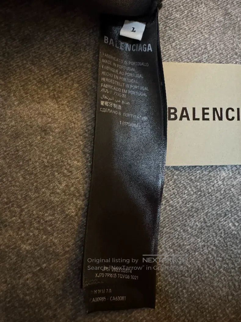 Balenciaga Balenciaga Two-in-one splicing of adhesive tape 3B destroy Size US S / EU 44-46 / 1 - 4 Thumbnail