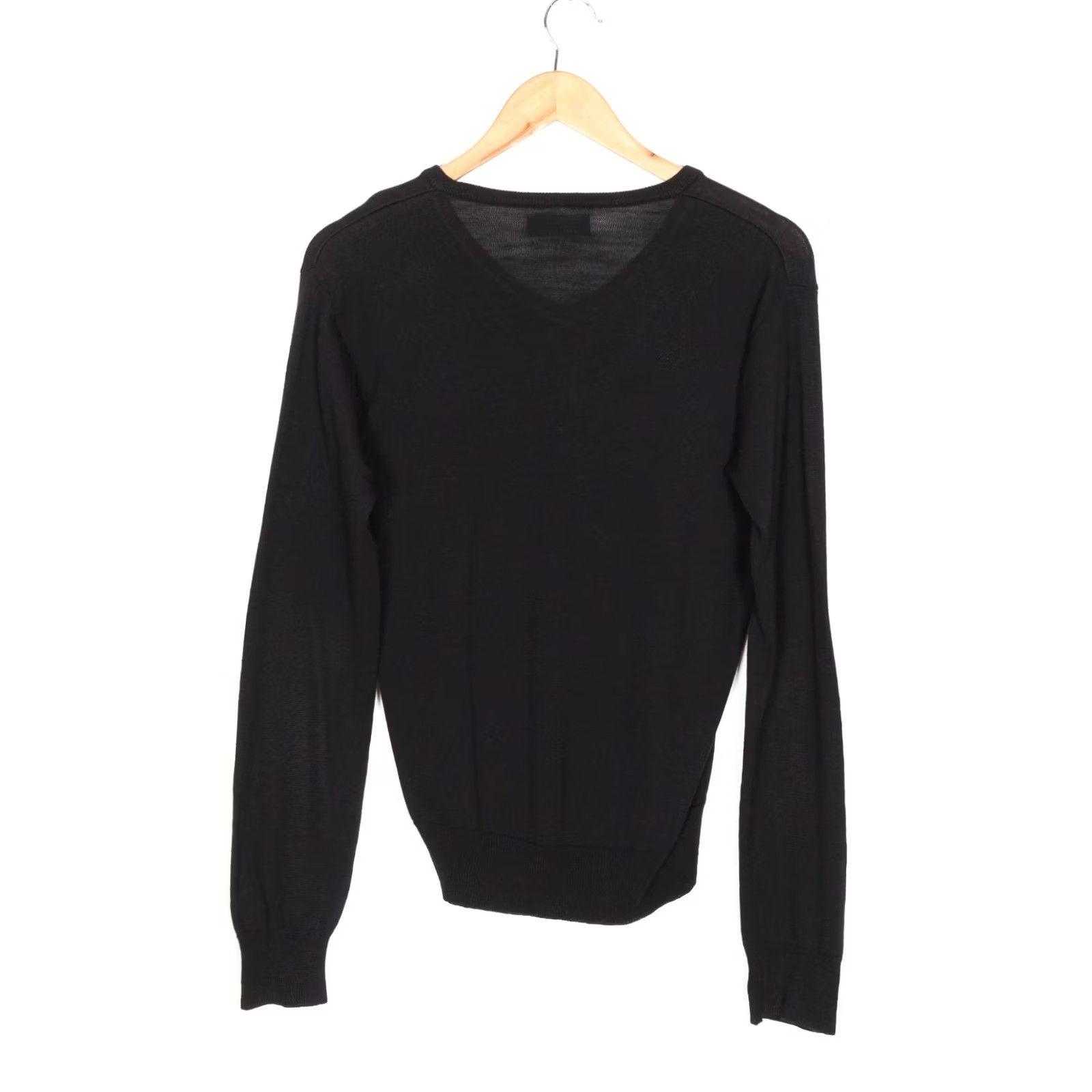 Fred Perry FRED PERRY V Neck Wool Jumper Sweater Men Size S VR3349 - Black - Knit - Pullover - Classic Size US S / EU 44-46 / 1 - 3 Thumbnail