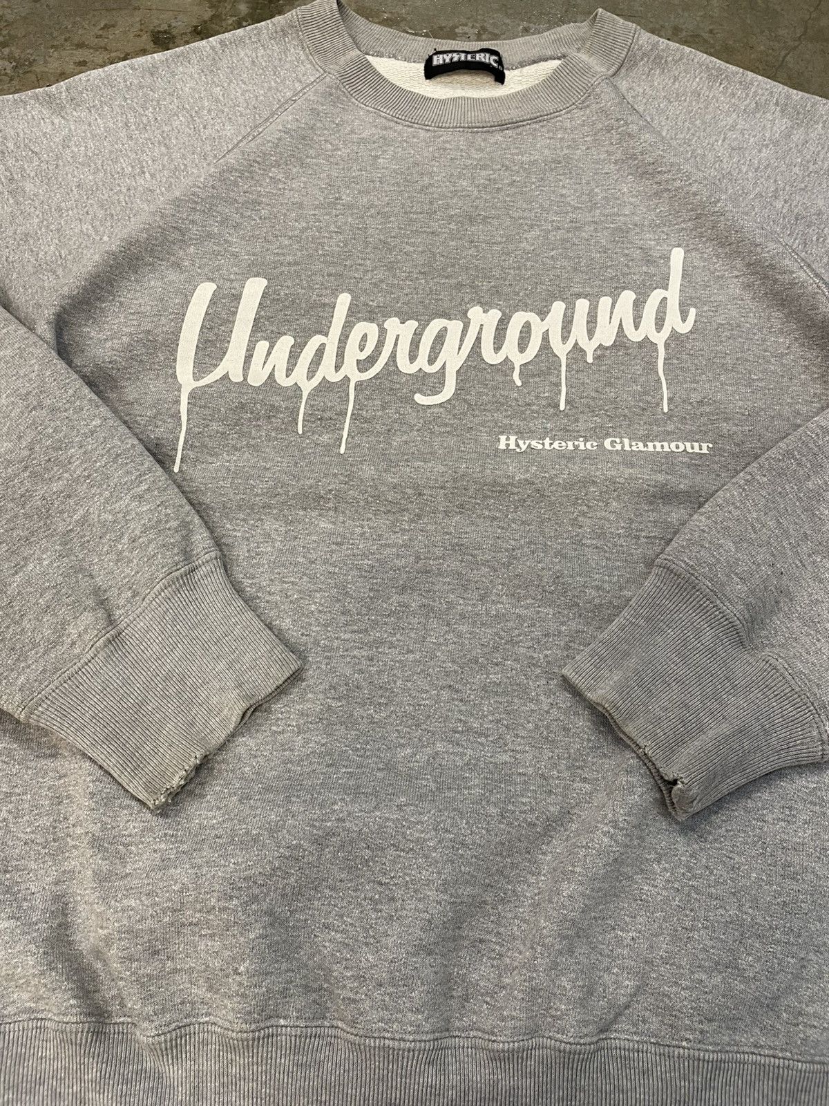 Hysteric Glamour Vintage Hysteric Glamour Underground Sweatshirt Size US L / EU 52-54 / 3 - 2 Thumbnail