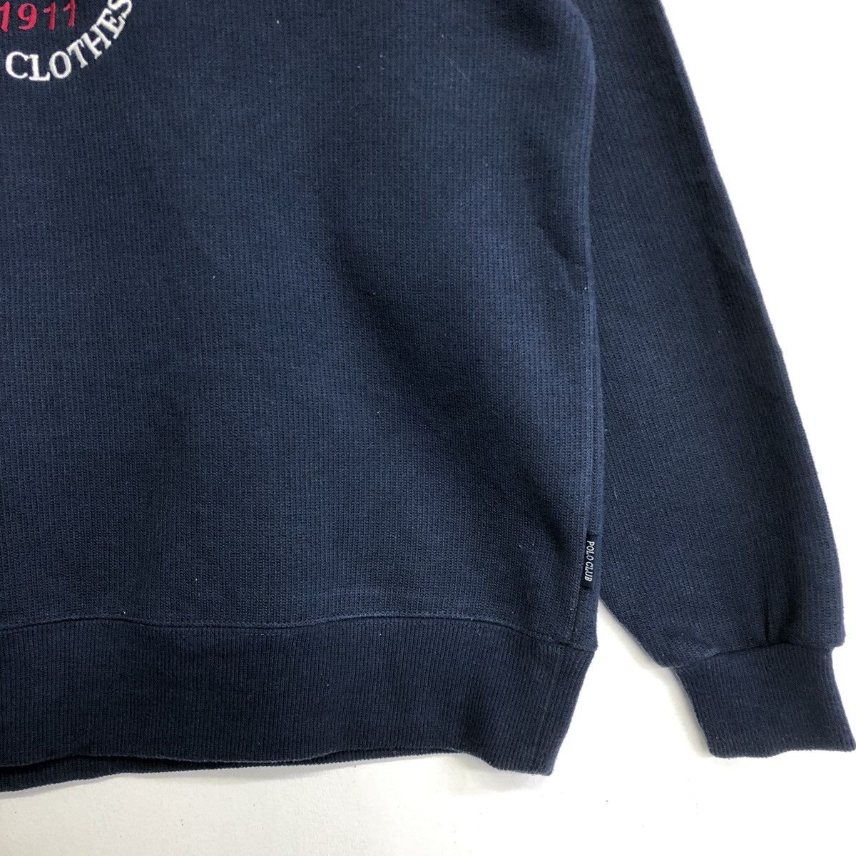 Beverly Hills Polo Club VINTAGE POLO CLUB SPELLOUT EMBRIODERY SWEATSHIRT Size US M / EU 48-50 / 2 - 3 Thumbnail