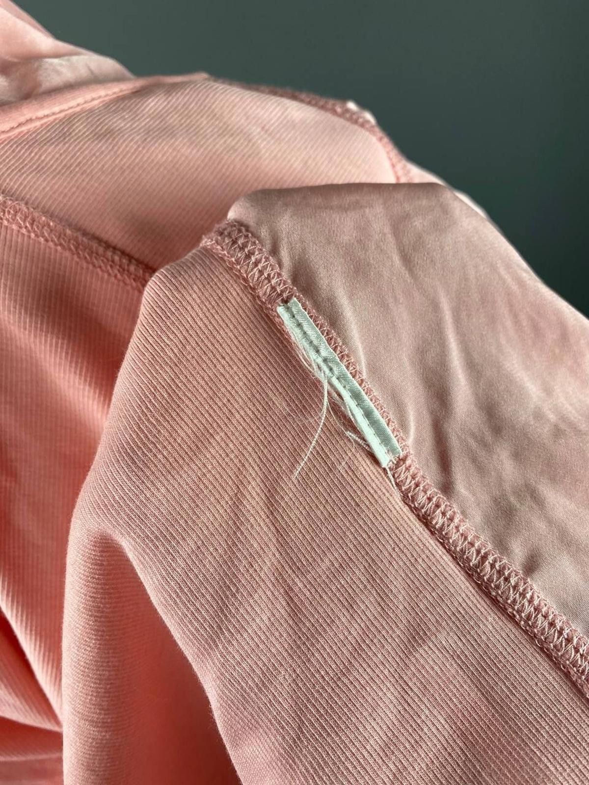 Designer Marc Cain Sport Pink Open Front Cardigan Sweater Size M Size M / US 6-8 / IT 42-44 - 10 Thumbnail