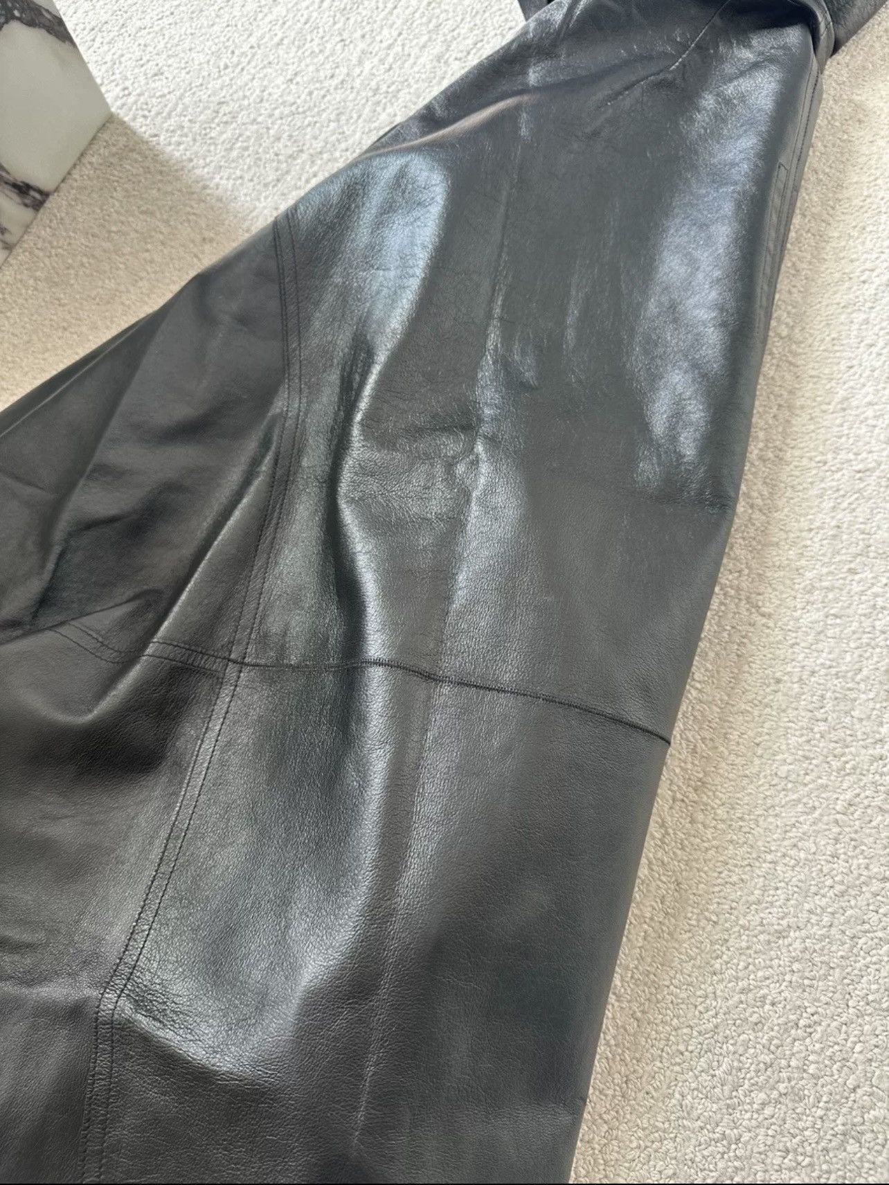 Rick Owens RARE🔥🔥🔥Rick Owen Genuine Lambskin Jacket Size US XS / EU 42 / 0 - 2 Thumbnail