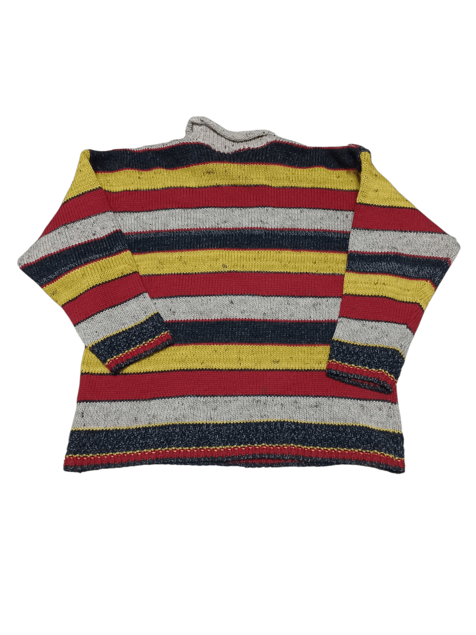 Other IRISH HOMECRAFT VINTAGE 100% WOOL VERY WARM SWEATER Size US L / EU 52-54 / 3 - 2 Thumbnail