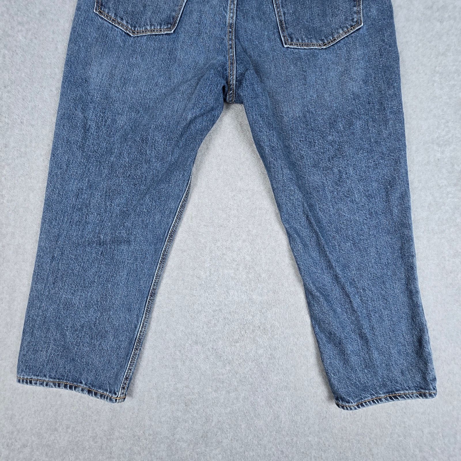 Old Navy Old Navy 14 High Rise Slouchy Straight Button Fly Jeans Size 36" / US 14 / IT 50 - 9 Thumbnail