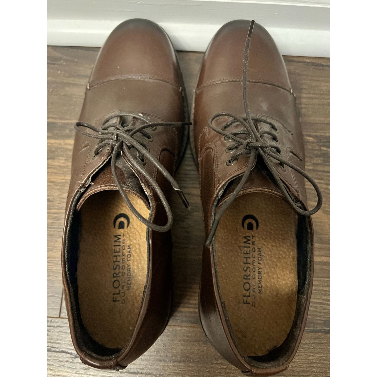 Florsheim Florsheim Dual Comfort Memory Foam Lace Up Dress Shoe 9.5M Size US 9.5 / EU 42-43 - 5 Thumbnail