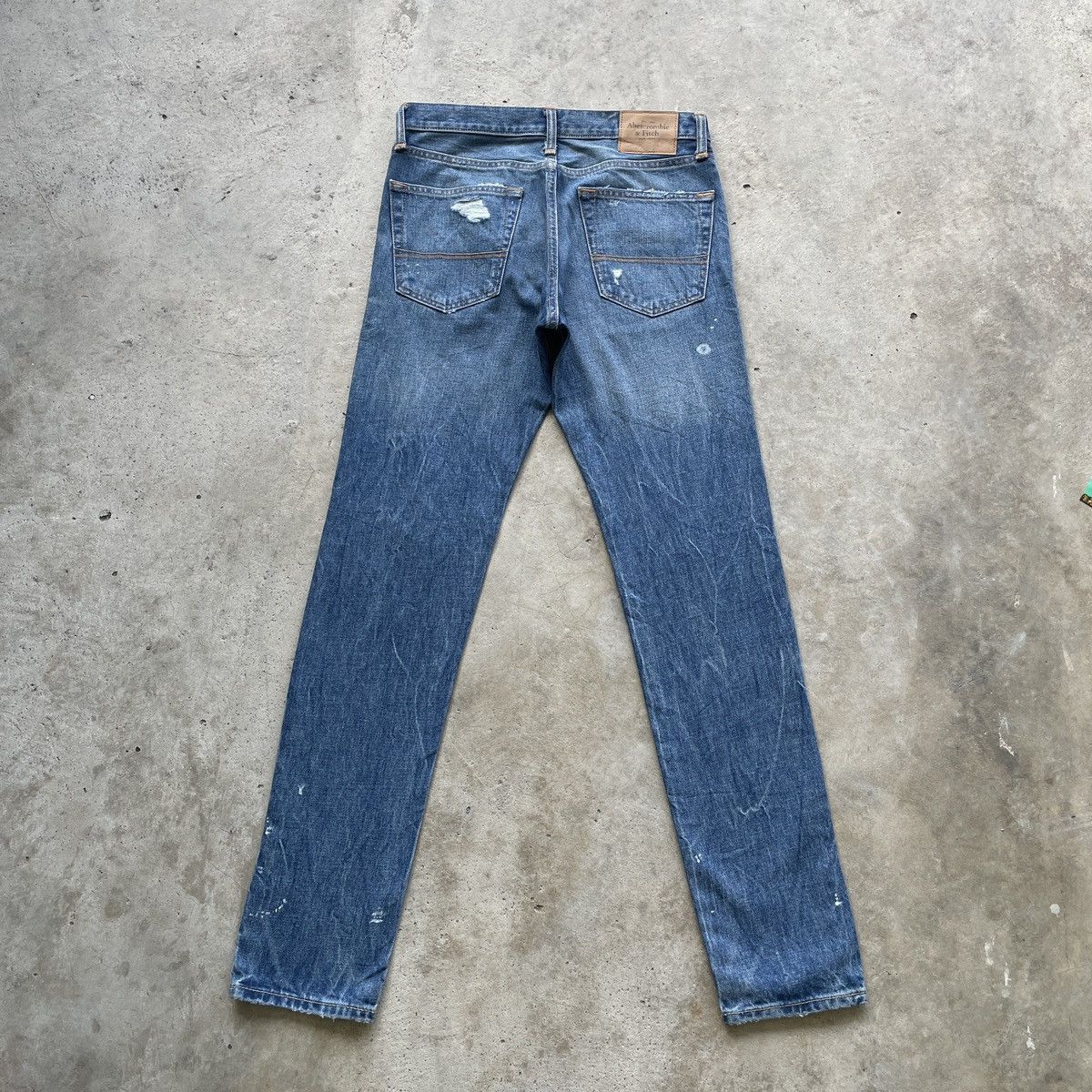 Abercrombie & Fitch Vintage Ambercrombie & Fitch Skinny Jeans Pants Denim W32 Size US 32 / EU 48 - 12 Thumbnail