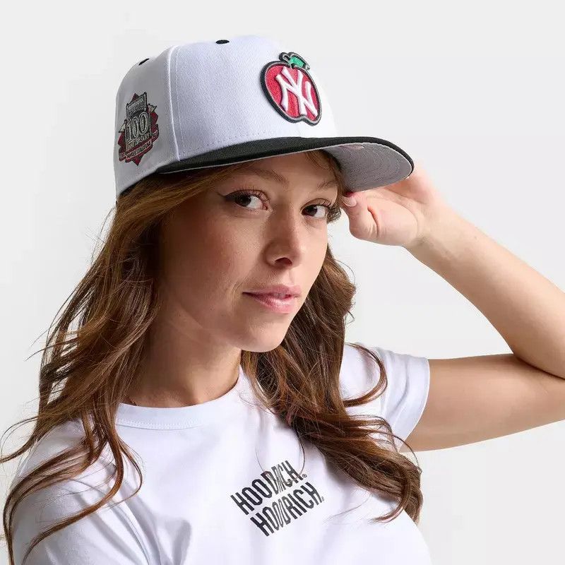 New Era × New York Yankees New Era New York Yankees Apple 9FIFTY Snapback Hat Size ONE SIZE - 3 Thumbnail