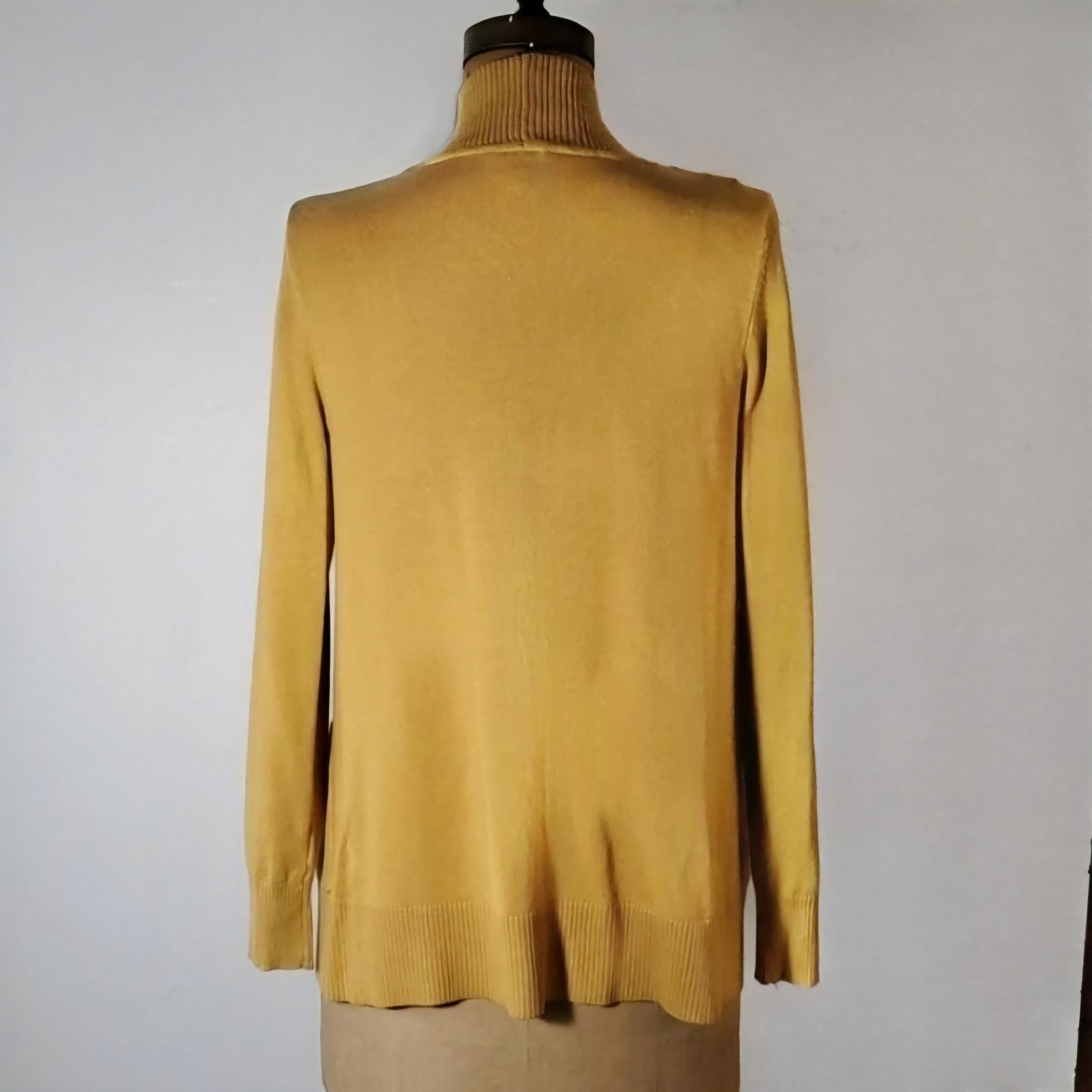 Other Cielo Size S/M Cardigan Yellow Gold Dandelion Open Front Size M / US 6-8 / IT 42-44 - 2 Thumbnail