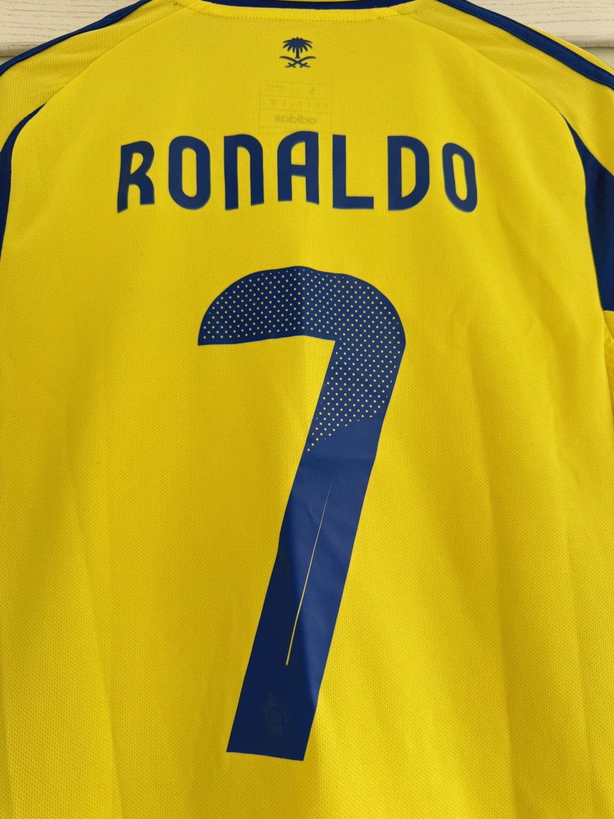 Adidas Ronaldo #7 Al Nassr 2024-2025 Home Soccer Jersey Kit Shirt Size US S / EU 44-46 / 1 - 7 Thumbnail