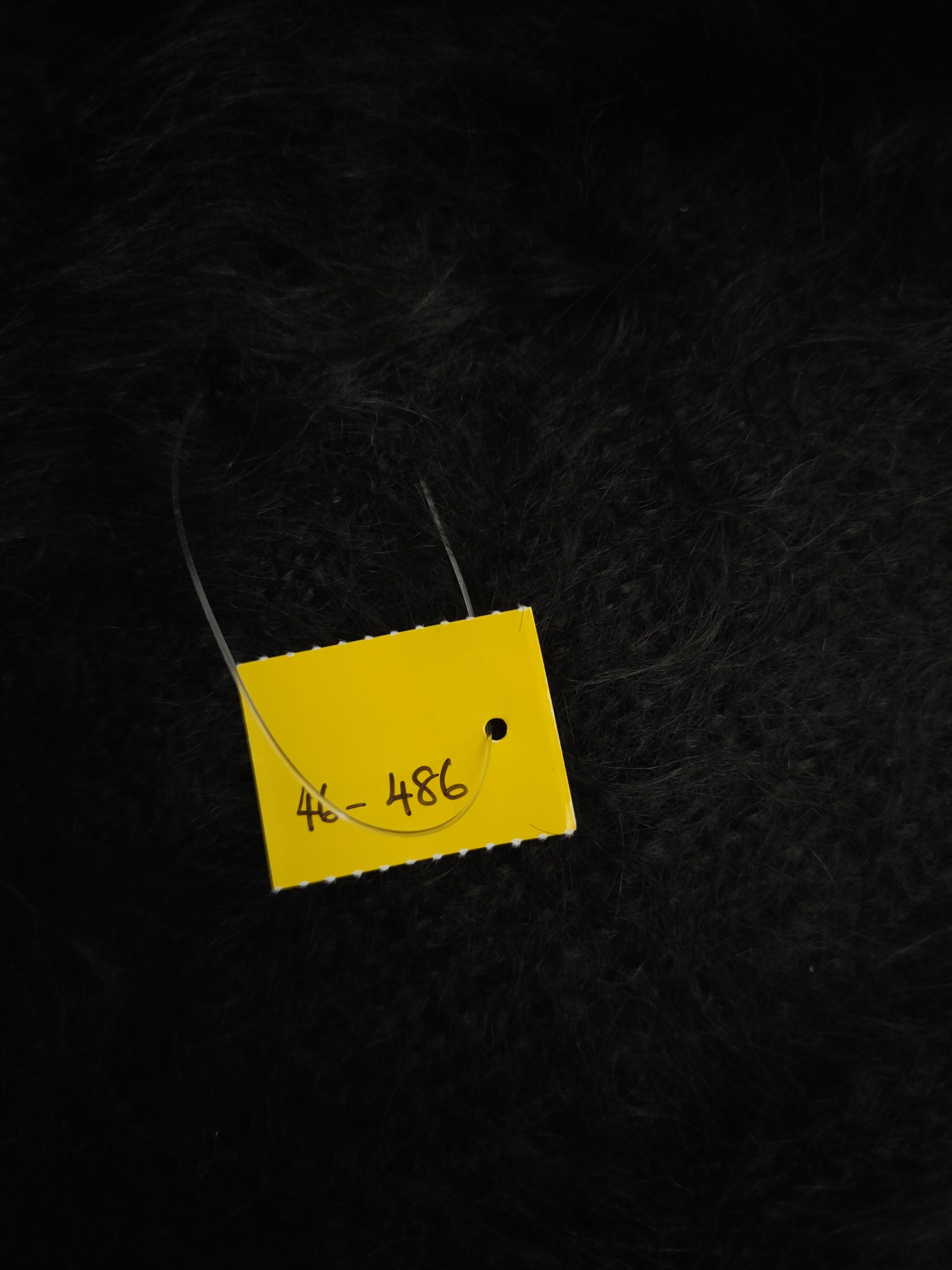 Japanese Brand DL Japa vintage shaggy Black Fur Mohair Knitwear #46-486 Size M / US 6-8 / IT 42-44 - 12 Thumbnail
