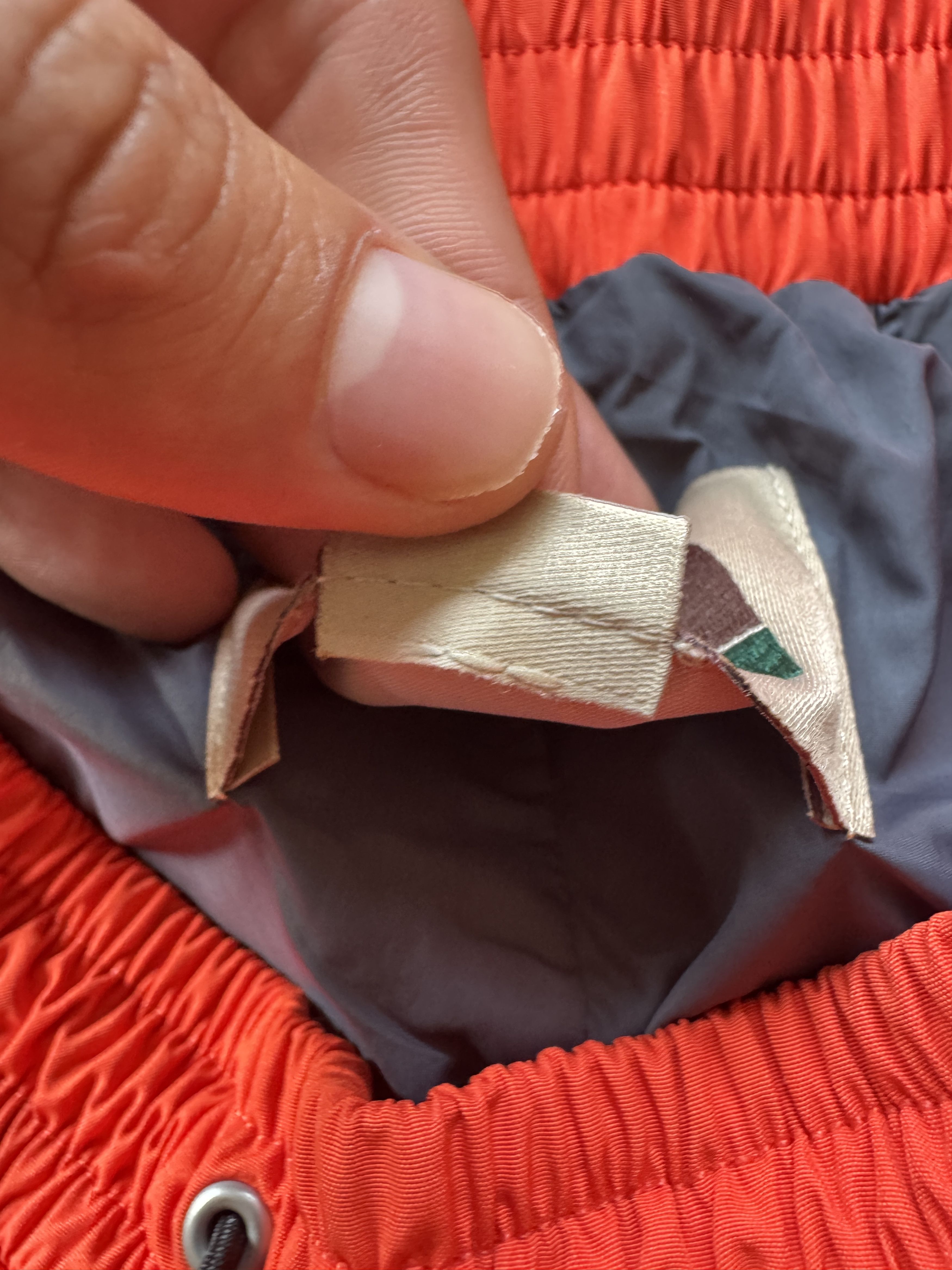 Gucci × The North Face Nylon Track Pants Orange/Black Size US 27 - 16 Thumbnail