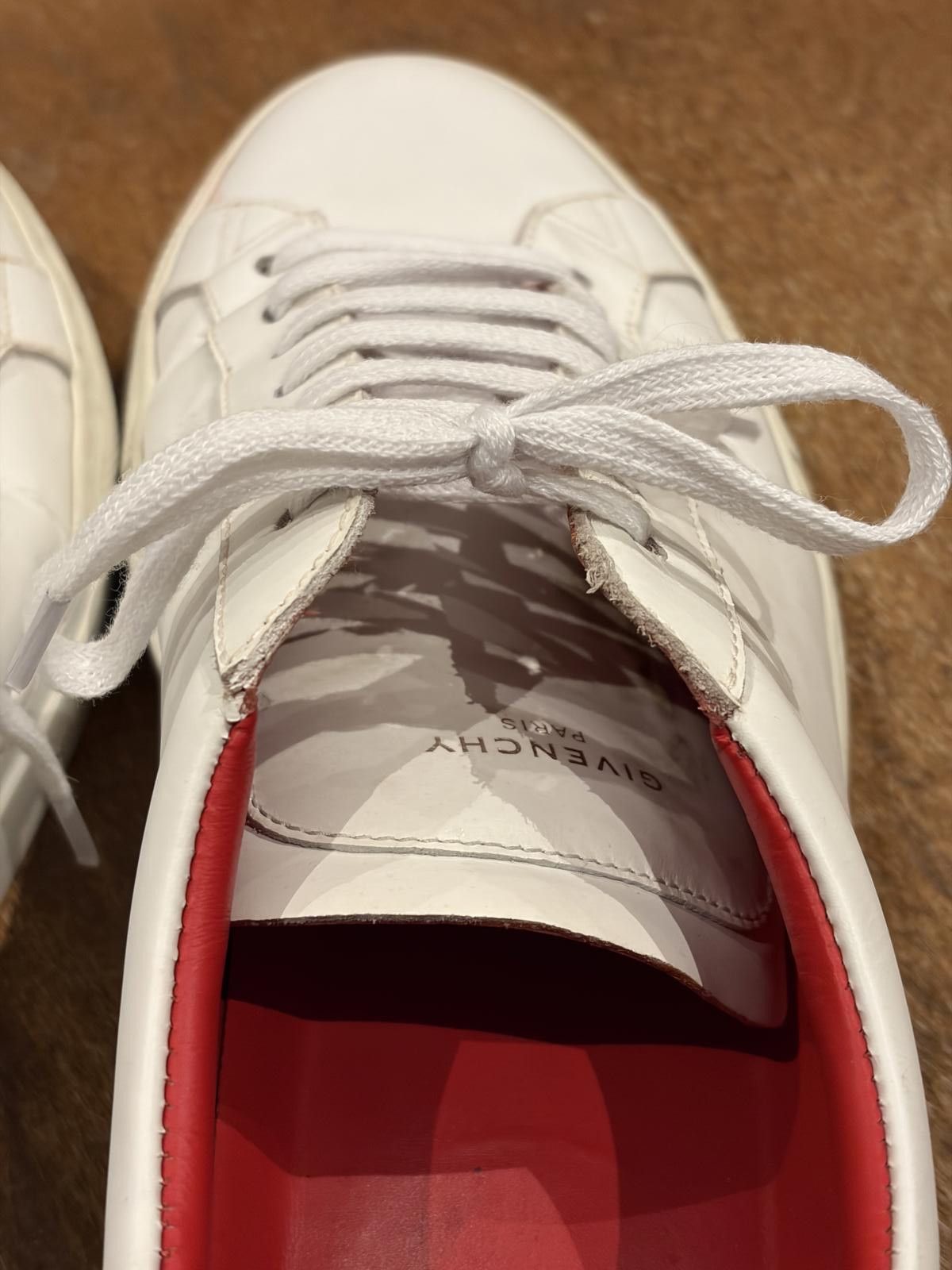 Givenchy Givenchy Urban Street Sneakers in White and Red Size US 8 / EU 41 - 5 Thumbnail