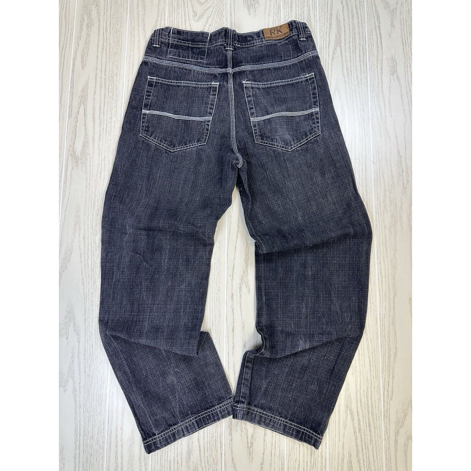 Vintage Vintage y2k Rich Kids Baggy Jeans Size US 34 / EU 50 - 3 Thumbnail