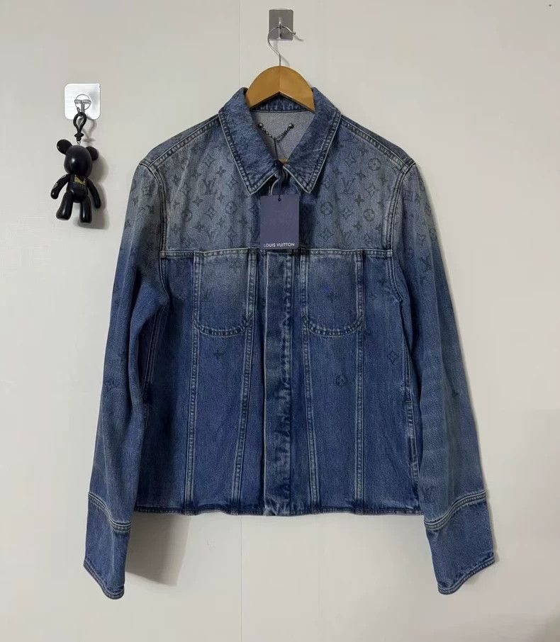 LOUIS VUITTON Presbyopic Gradient Denim Jacket 2504-Nextarr