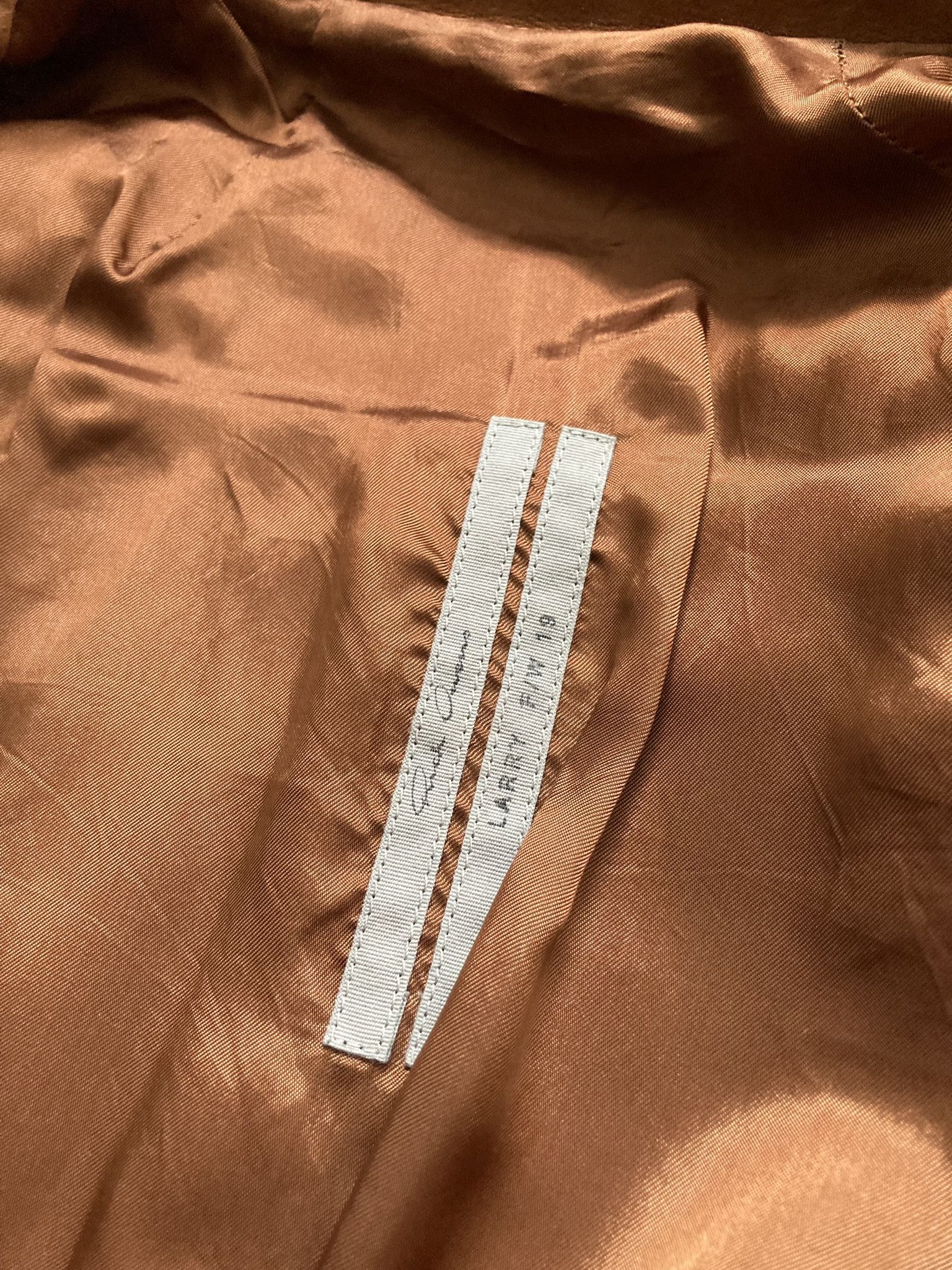 Rick Owens F/W 19 "LARRY" Chain Suede Leather Rotterdam Jacket Size US M / EU 48-50 / 2 - 17 Thumbnail